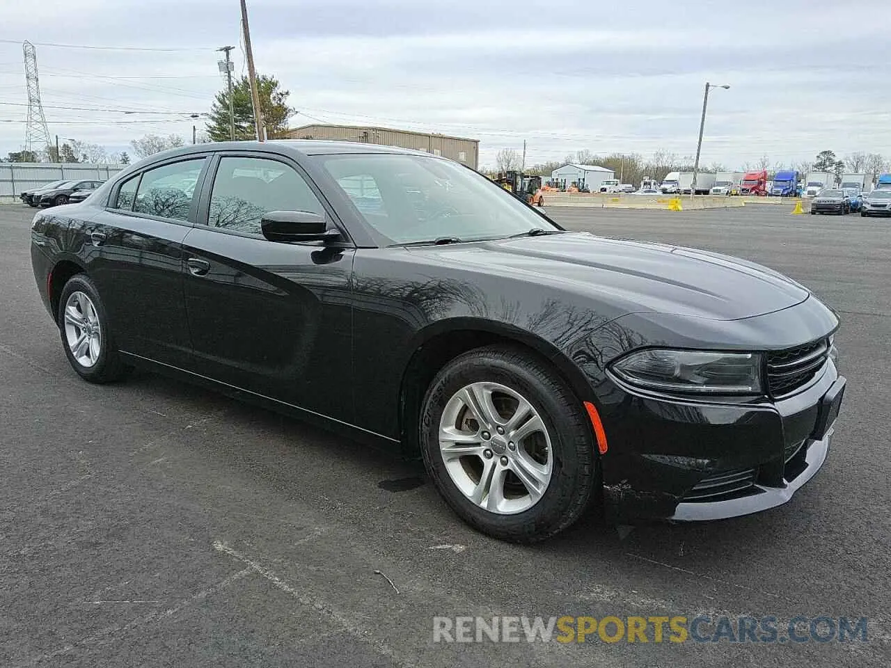 4 fotografías del automóvil dañado 2C3CDXBG6NH192570 DODGE CHARGER 2022