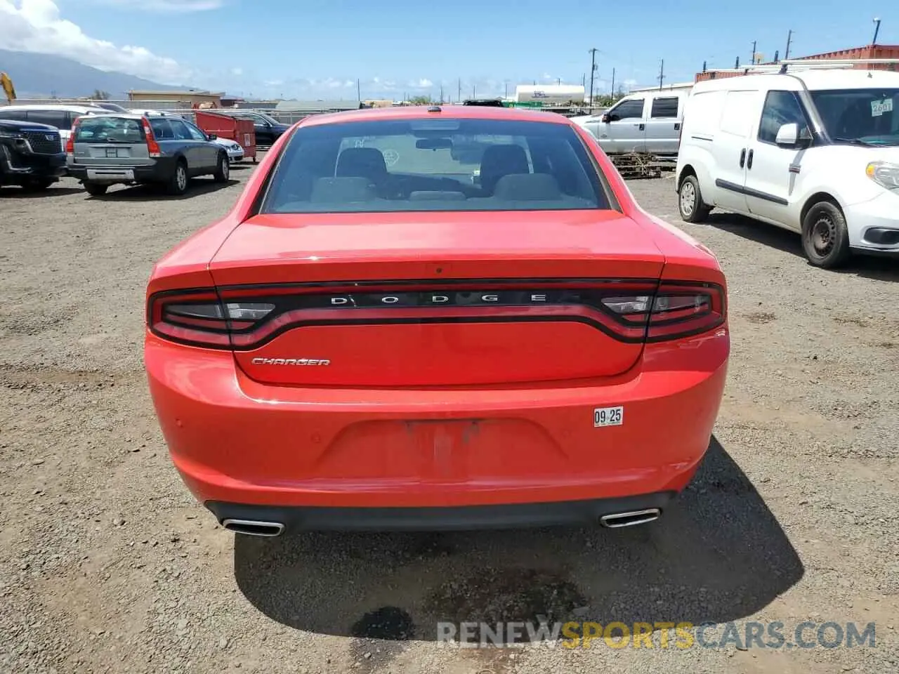 6 fotografías del automóvil dañado 2C3CDXBG6NH200828 DODGE CHARGER 2022