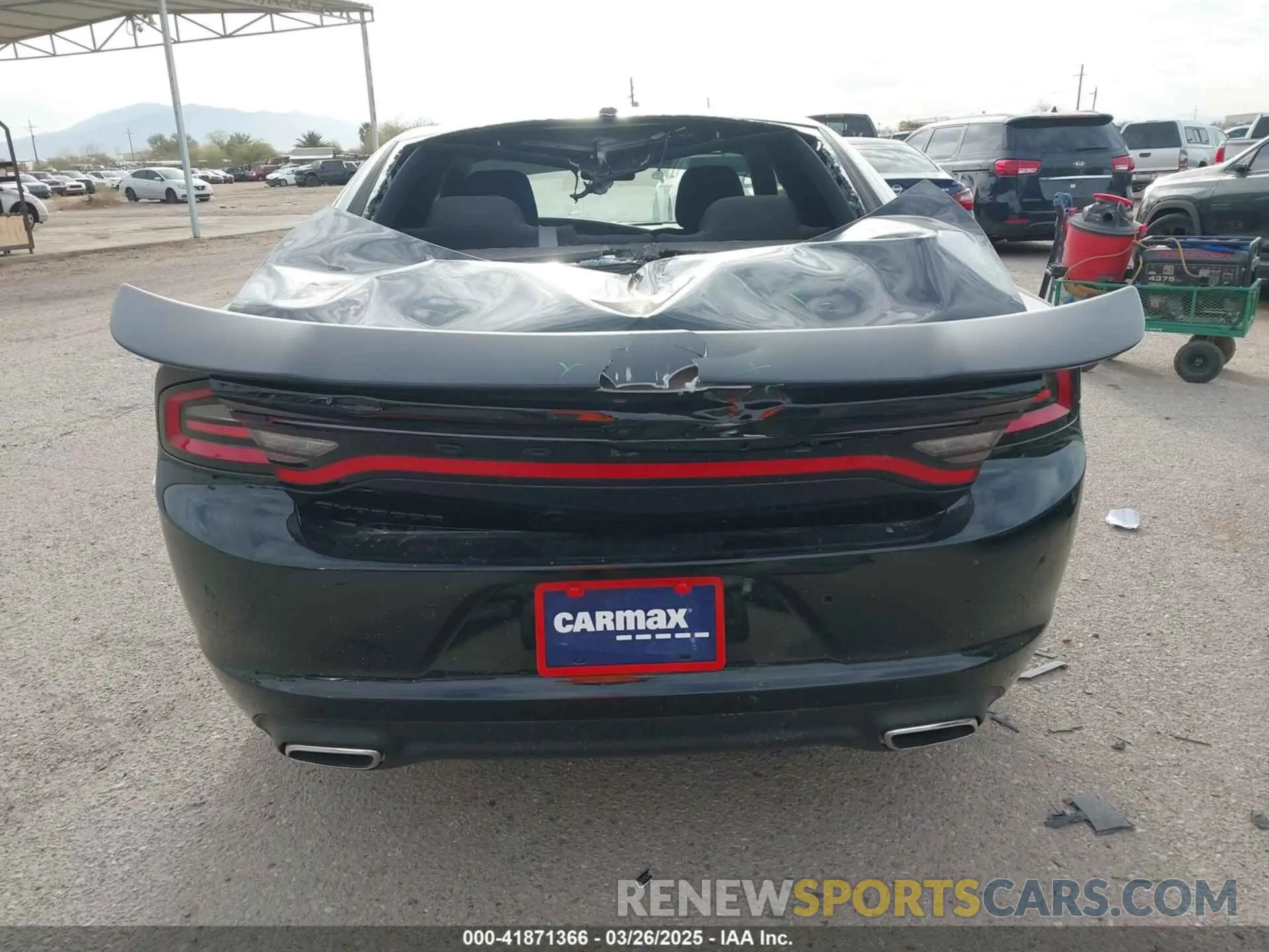 16 fotografías del automóvil dañado 2C3CDXBG6NH202594 DODGE CHARGER 2022