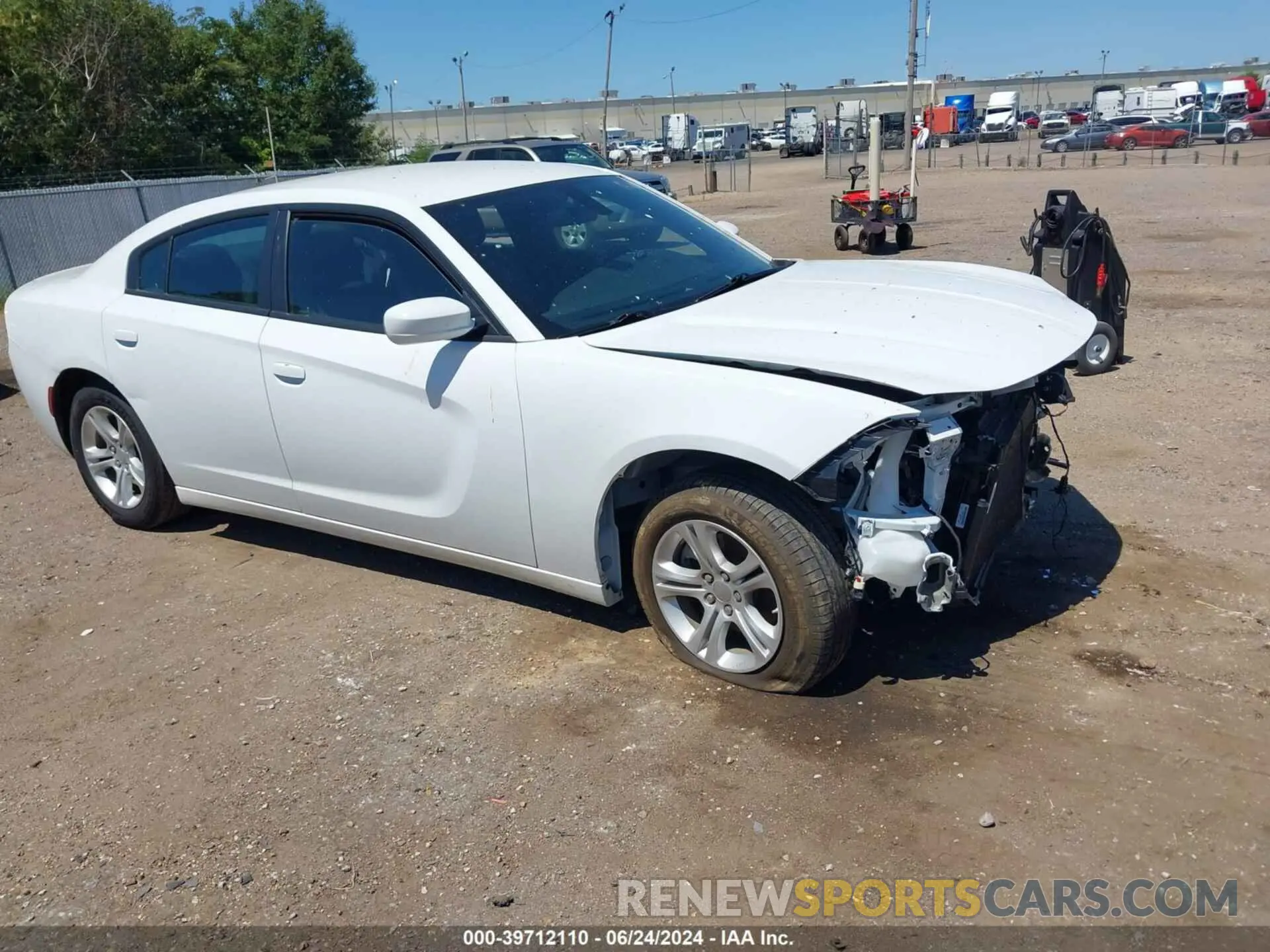 1 fotografías del automóvil dañado 2C3CDXBG6NH208055 DODGE CHARGER 2022