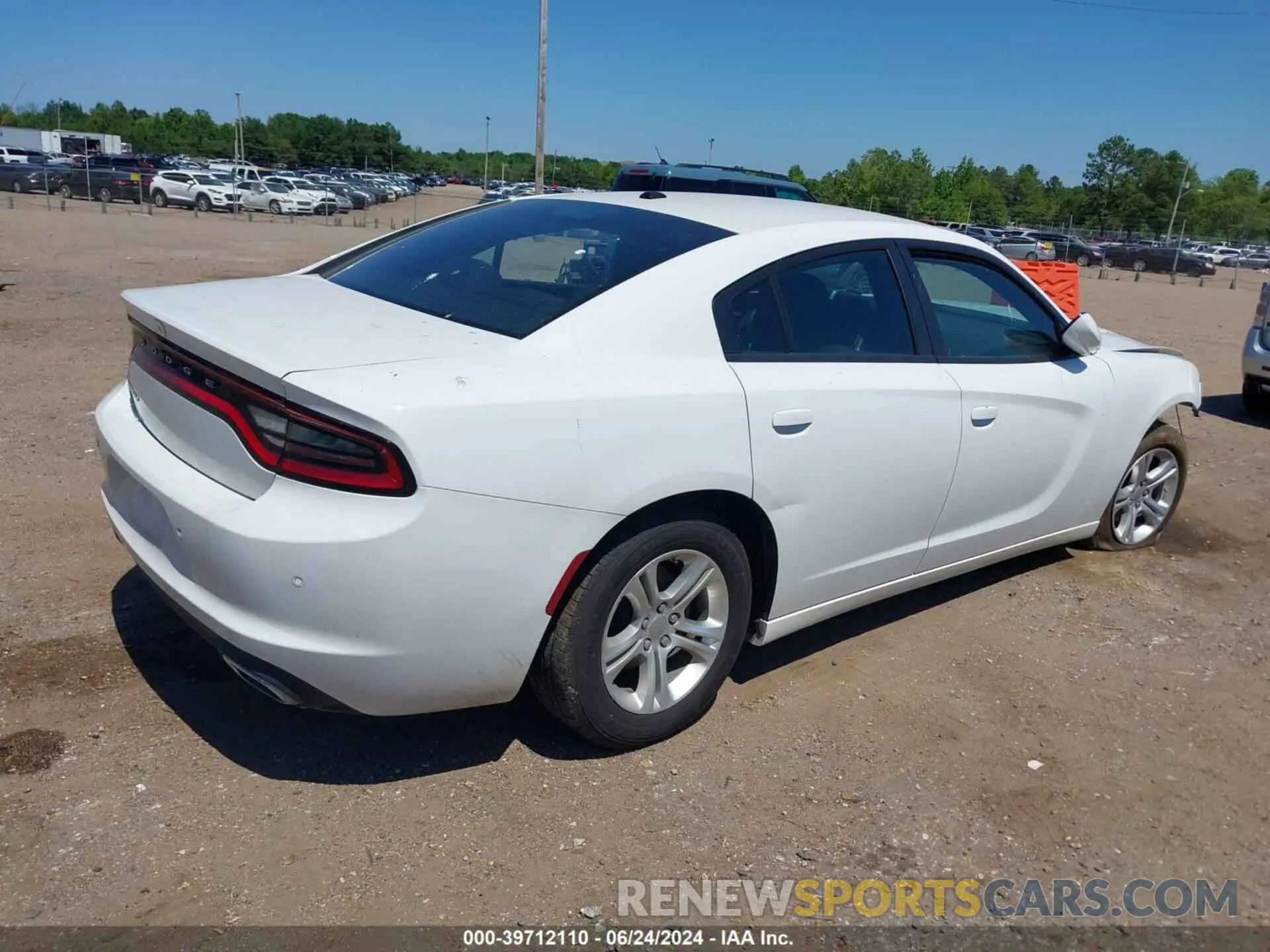 4 fotografías del automóvil dañado 2C3CDXBG6NH208055 DODGE CHARGER 2022