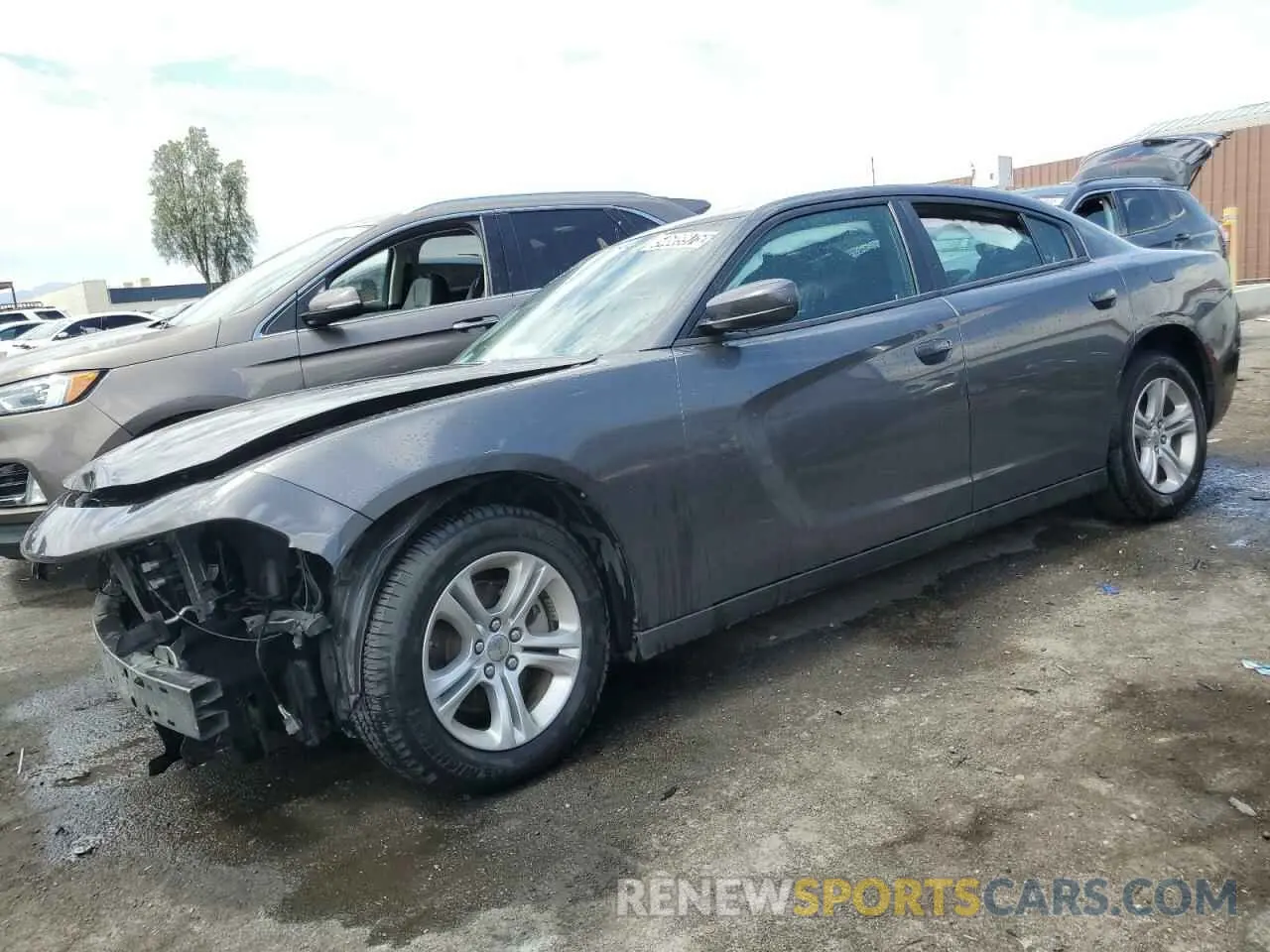 1 fotografías del automóvil dañado 2C3CDXBG6NH224529 DODGE CHARGER 2022