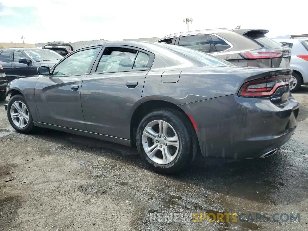 2 fotografías del automóvil dañado 2C3CDXBG6NH224529 DODGE CHARGER 2022