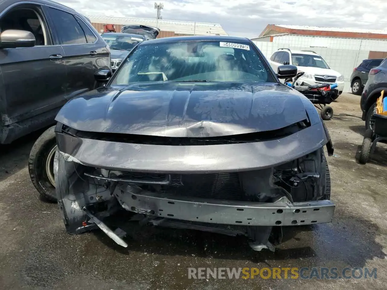 5 fotografías del automóvil dañado 2C3CDXBG6NH224529 DODGE CHARGER 2022