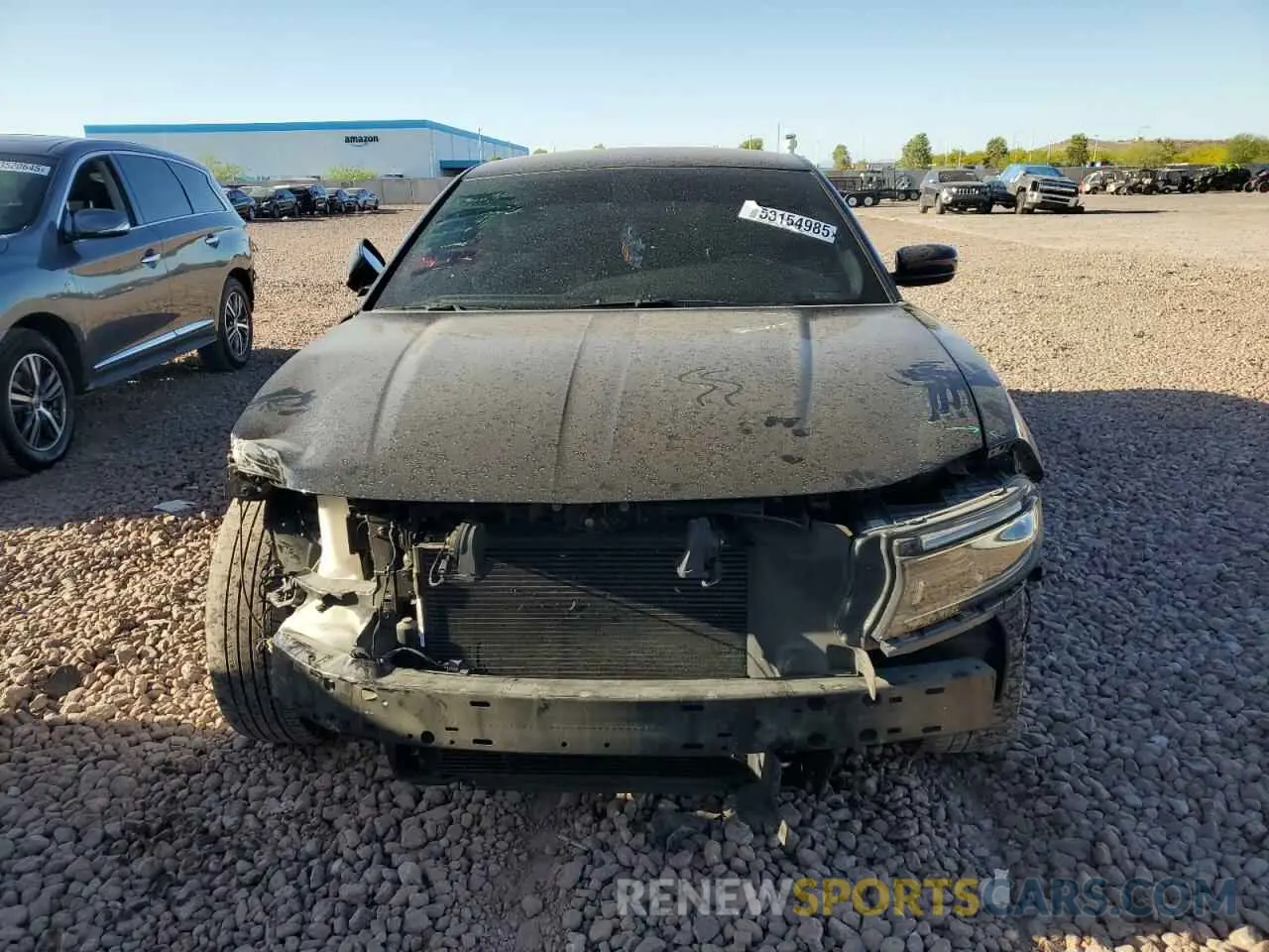 5 fotografías del automóvil dañado 2C3CDXBG6NH229875 DODGE CHARGER 2022