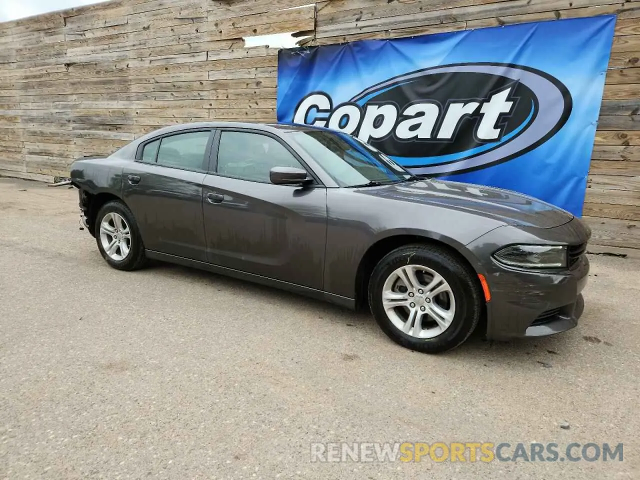 4 fotografías del automóvil dañado 2C3CDXBG6NH234882 DODGE CHARGER 2022
