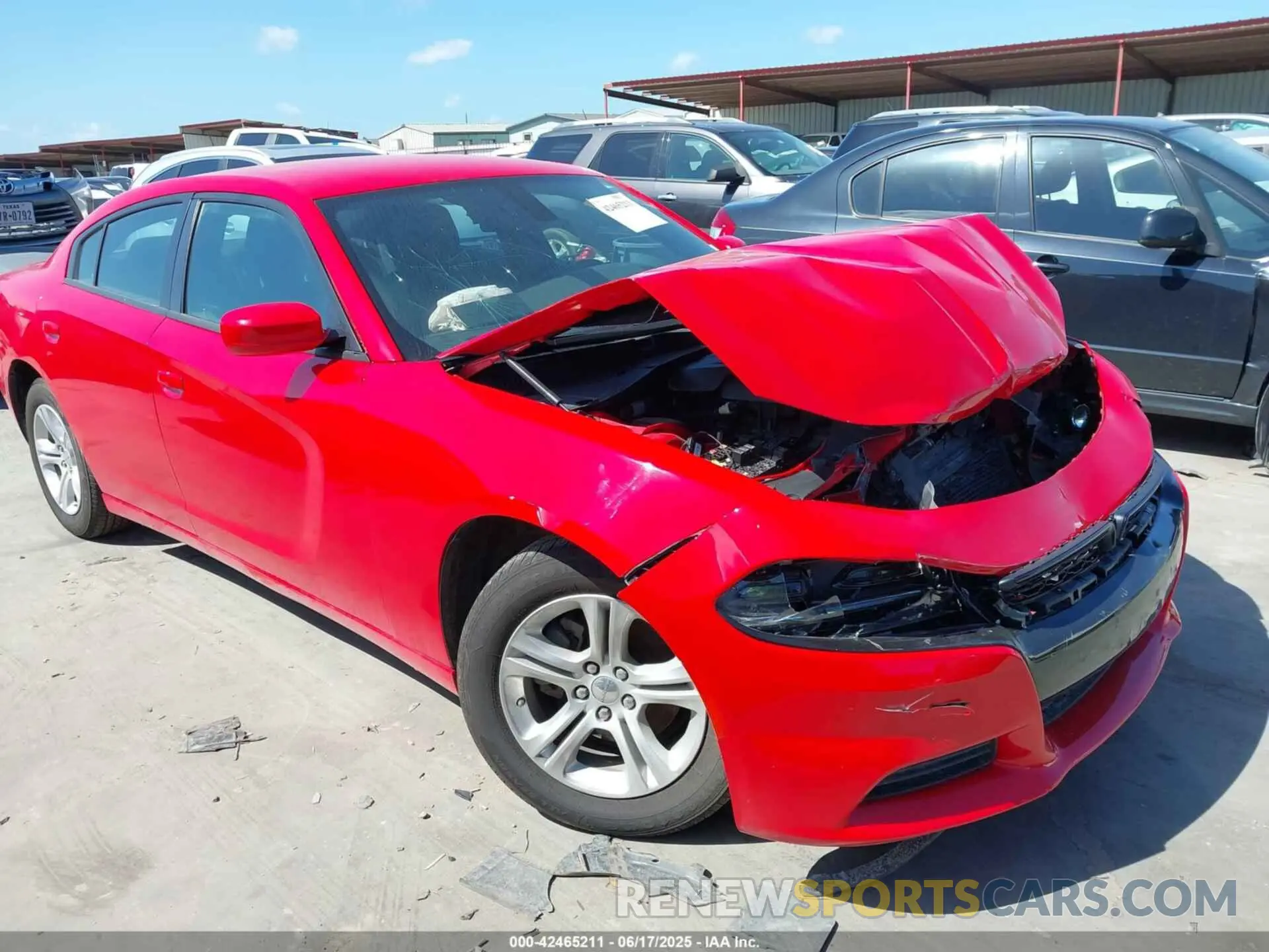 1 fotografías del automóvil dañado 2C3CDXBG6NH259006 DODGE CHARGER 2022