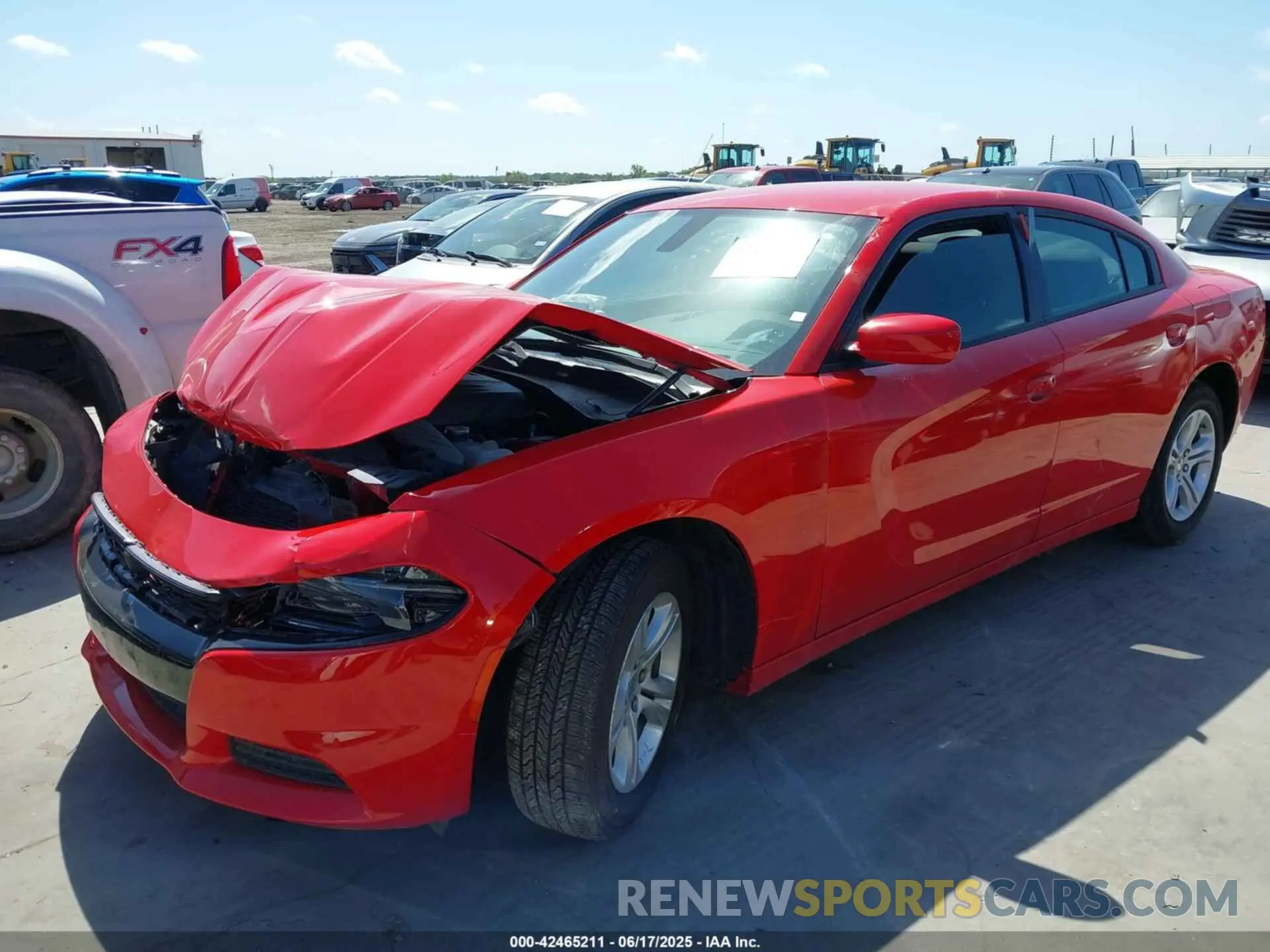 2 fotografías del automóvil dañado 2C3CDXBG6NH259006 DODGE CHARGER 2022