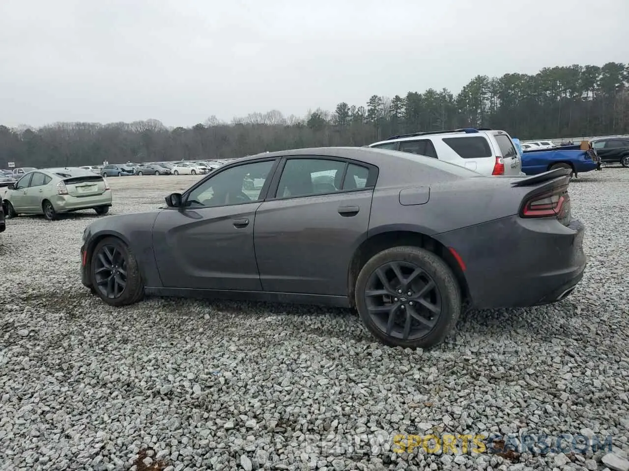 2 fotografías del automóvil dañado 2C3CDXBG7NH103718 DODGE CHARGER 2022