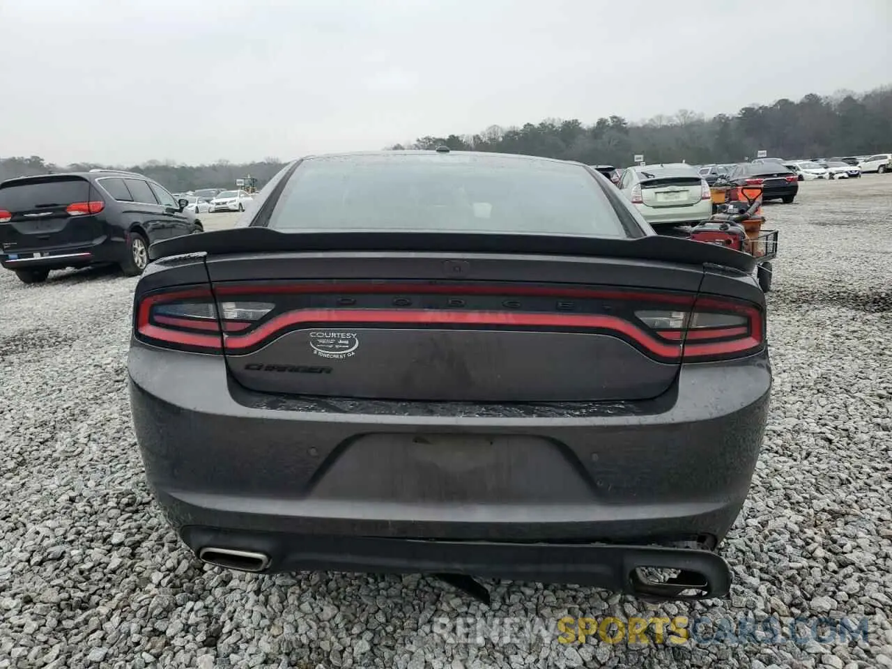 6 fotografías del automóvil dañado 2C3CDXBG7NH103718 DODGE CHARGER 2022