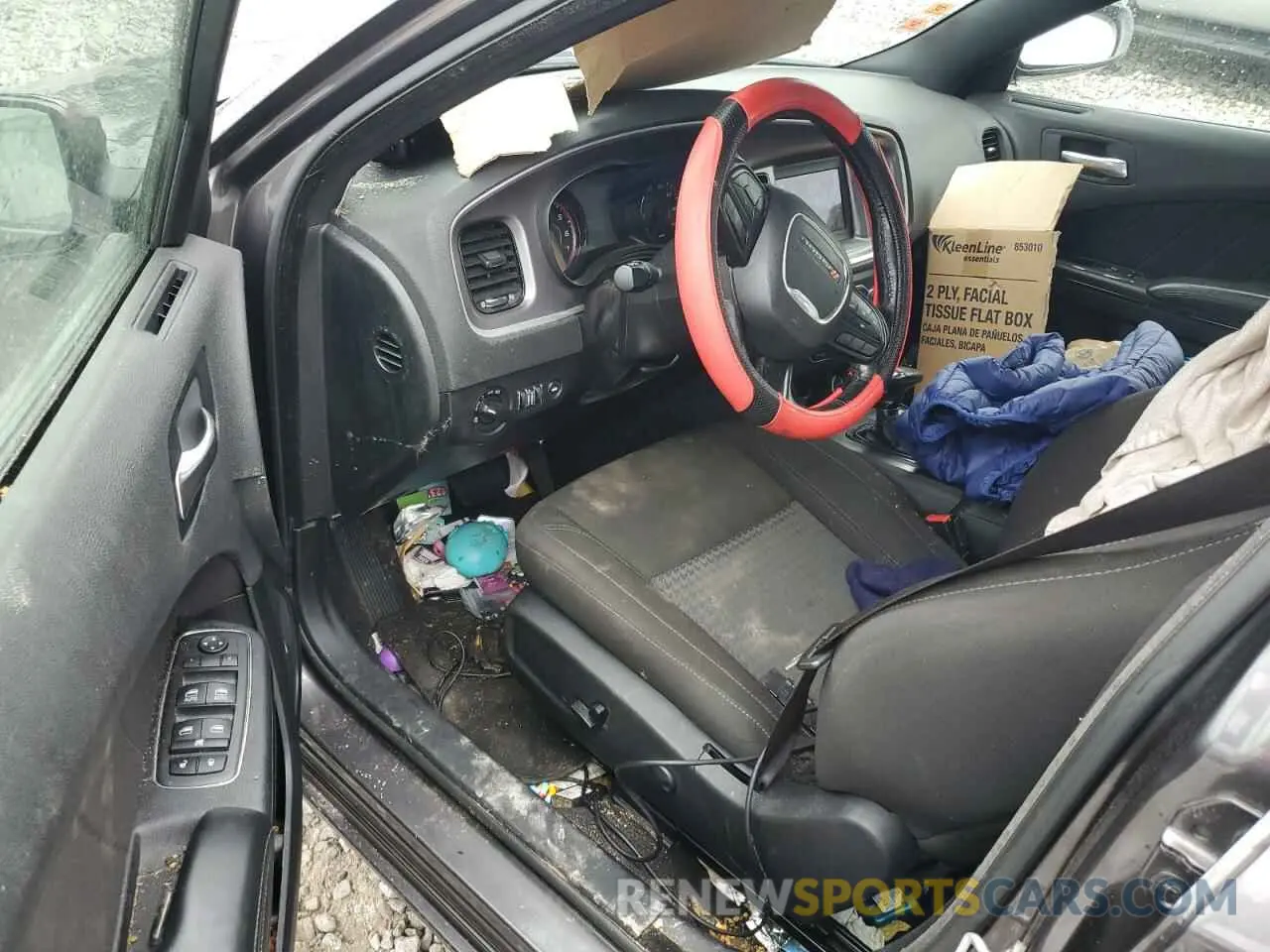 8 fotografías del automóvil dañado 2C3CDXBG7NH103718 DODGE CHARGER 2022