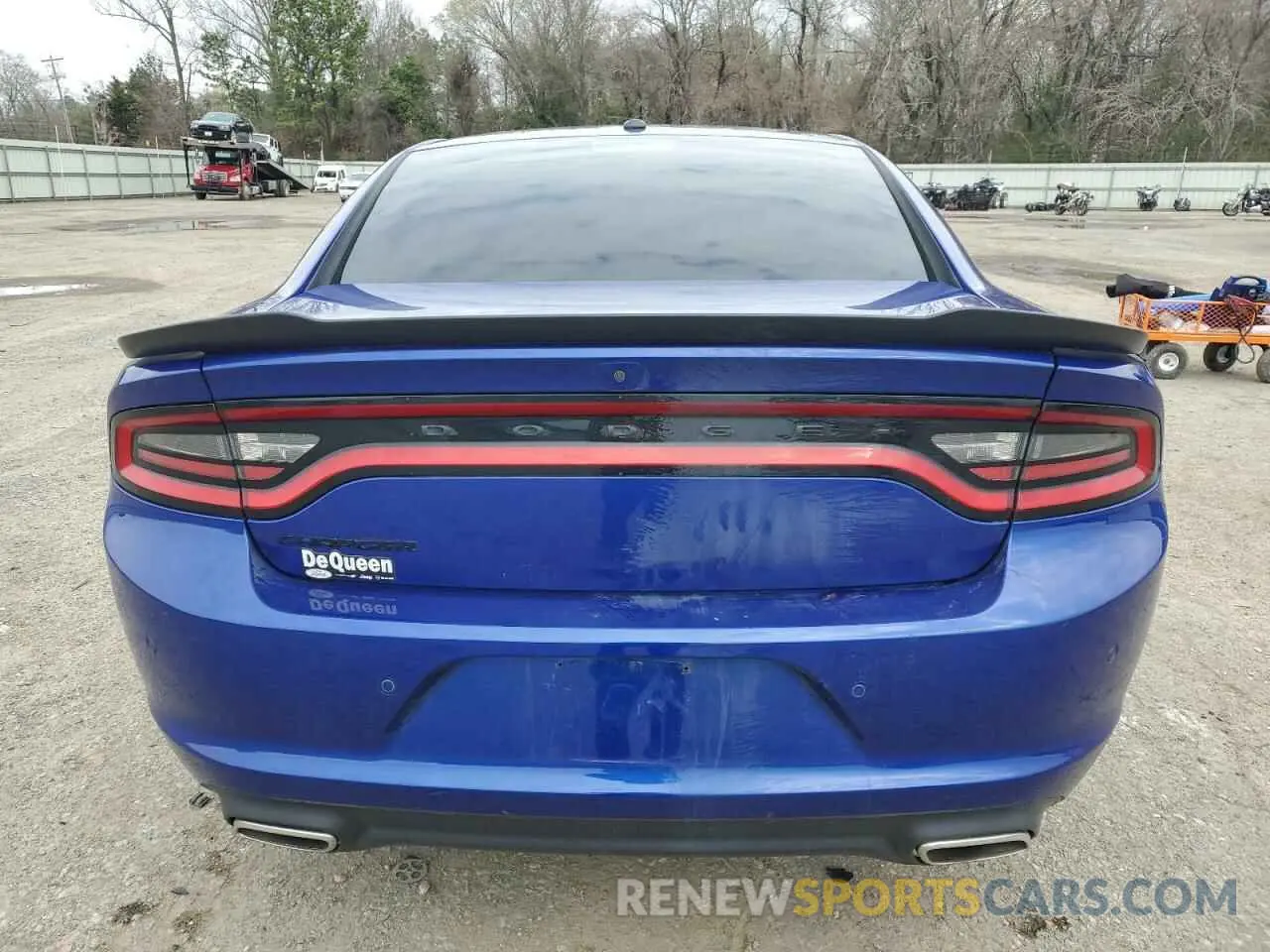 6 fotografías del automóvil dañado 2C3CDXBG7NH111057 DODGE CHARGER 2022