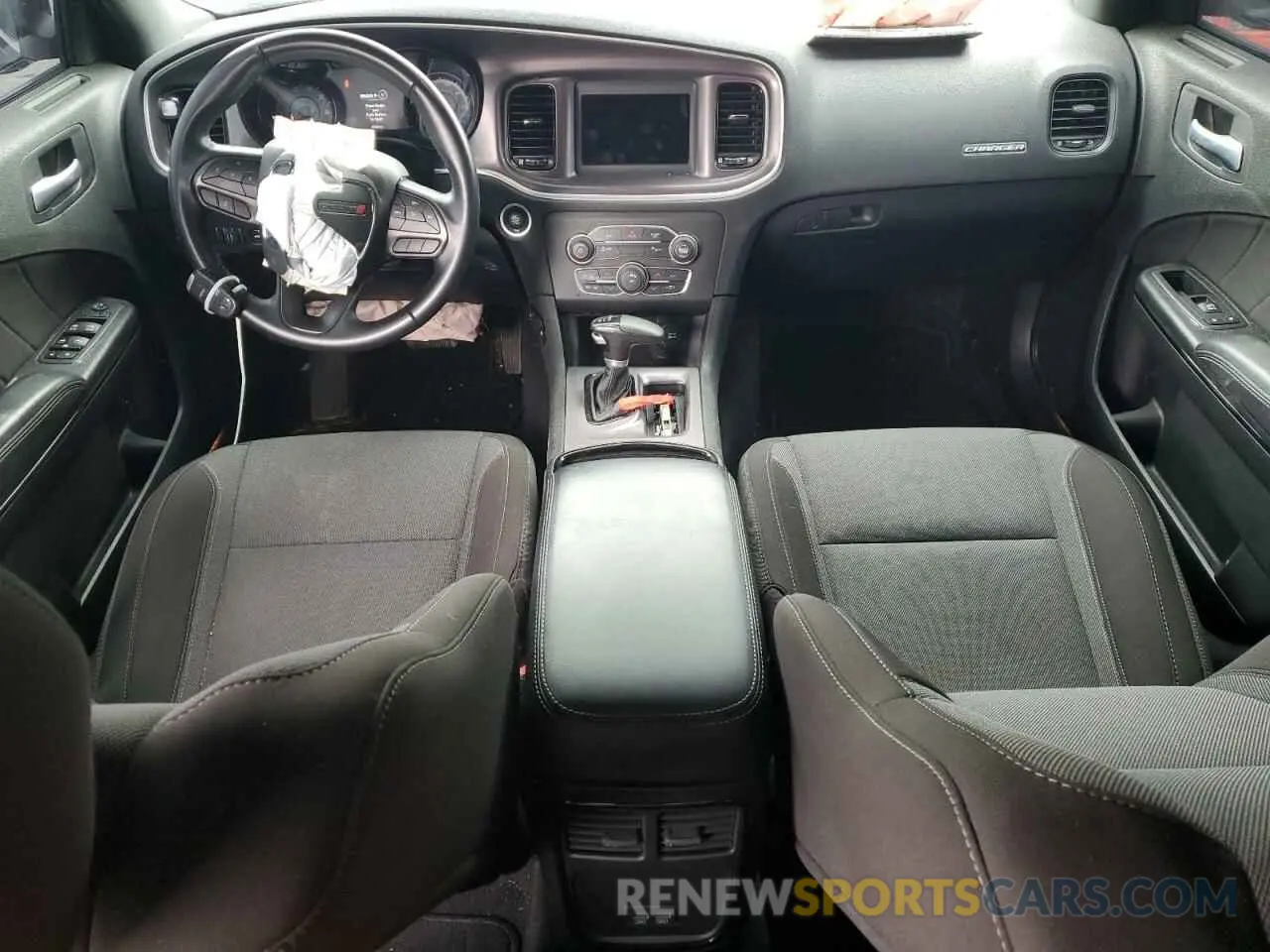 8 fotografías del automóvil dañado 2C3CDXBG7NH111057 DODGE CHARGER 2022