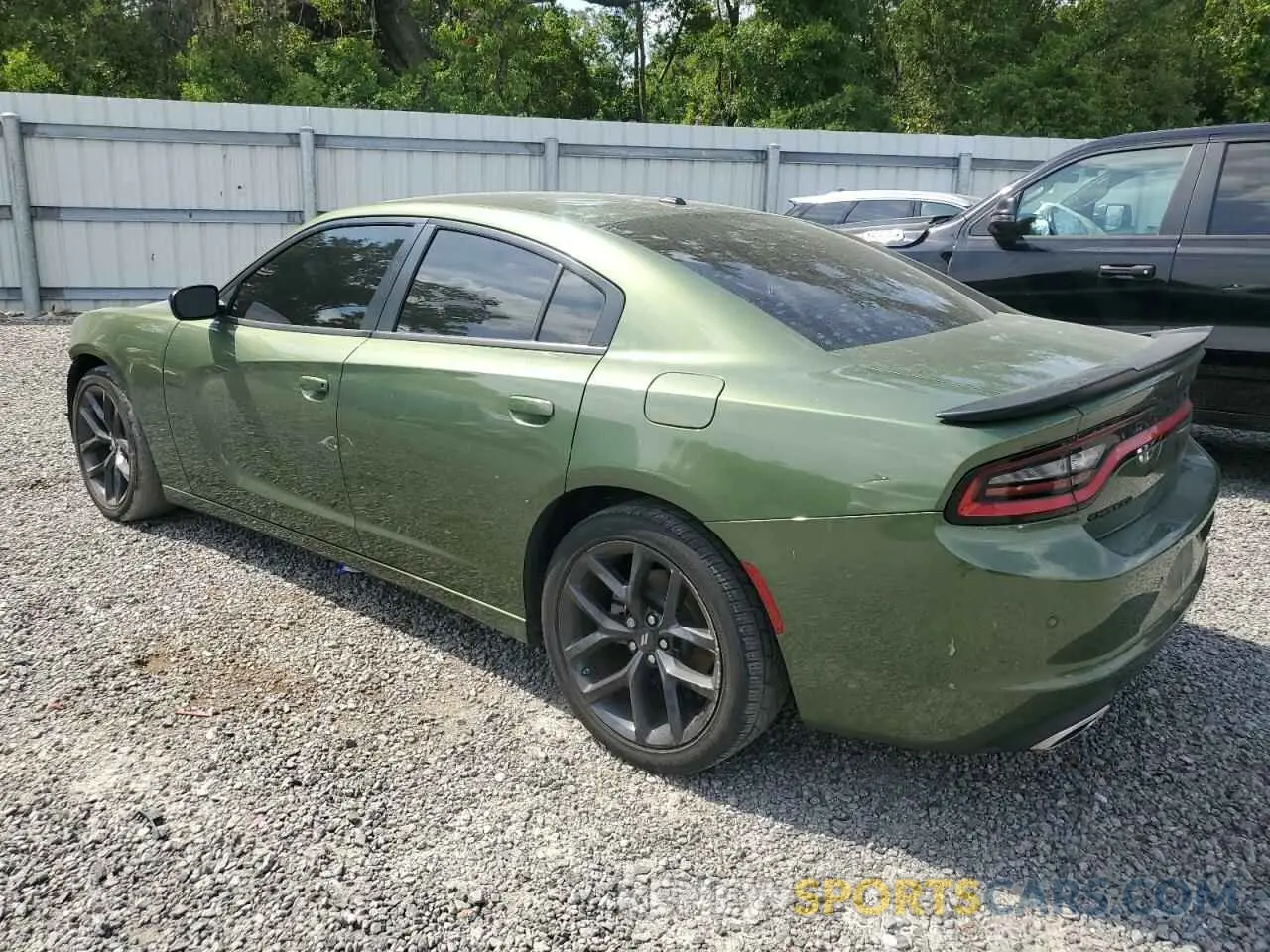 2 fotografías del automóvil dañado 2C3CDXBG7NH138565 DODGE CHARGER 2022