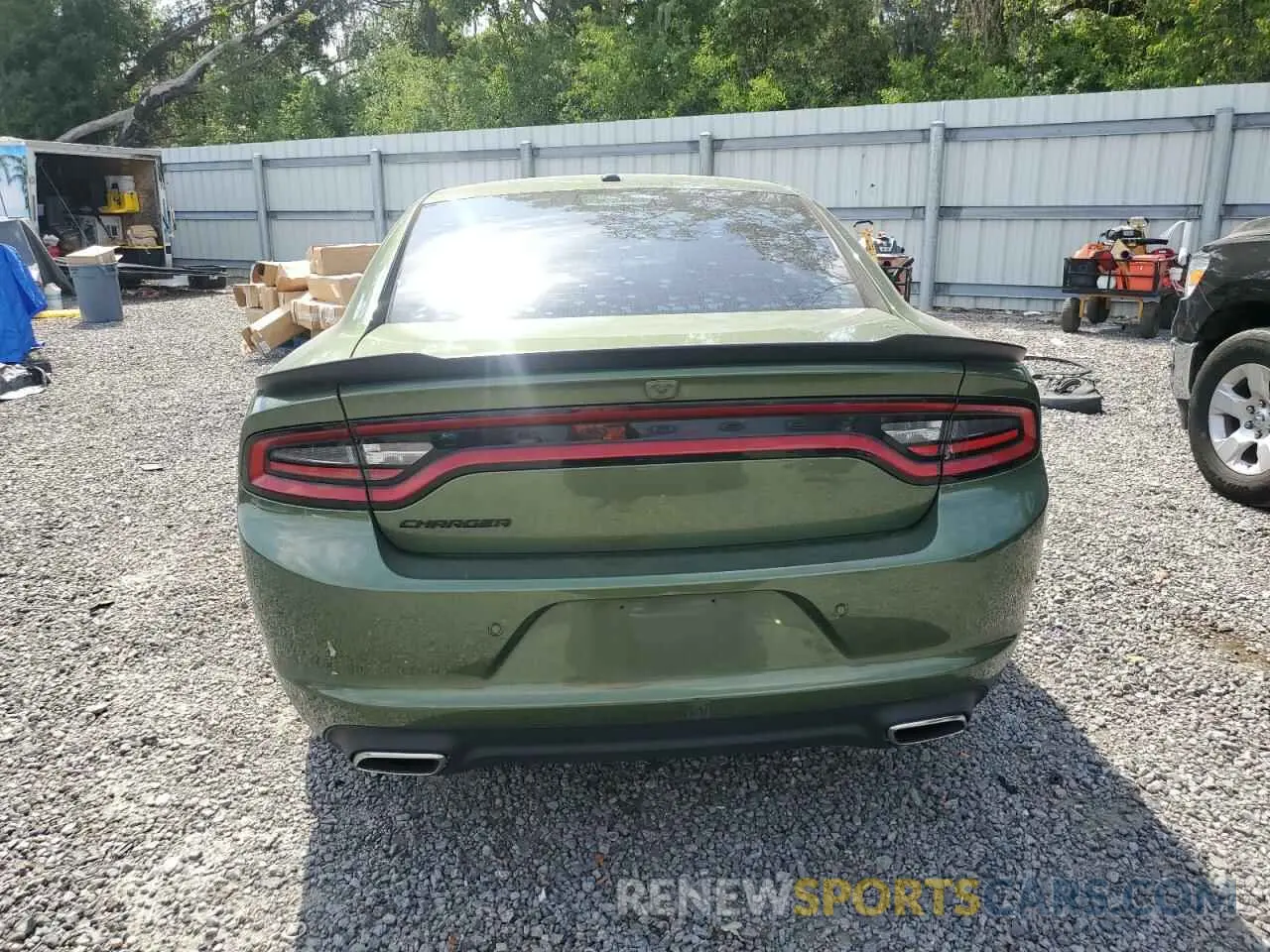 6 fotografías del automóvil dañado 2C3CDXBG7NH138565 DODGE CHARGER 2022