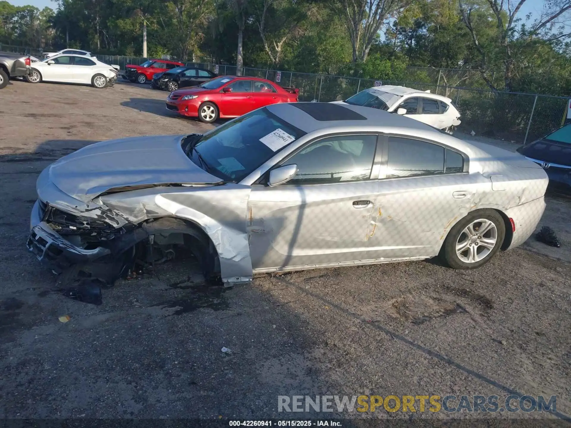 15 fotografías del automóvil dañado 2C3CDXBG7NH169377 DODGE CHARGER 2022