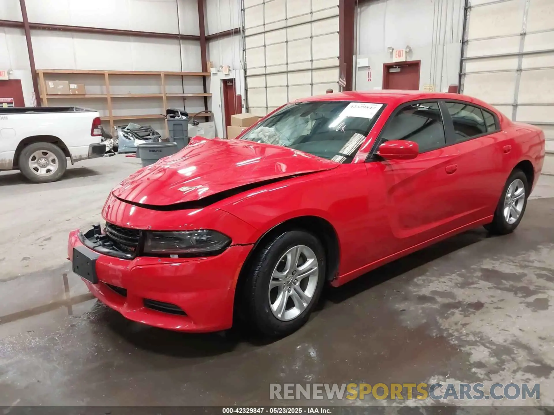 2 fotografías del automóvil dañado 2C3CDXBG7NH200885 DODGE CHARGER 2022