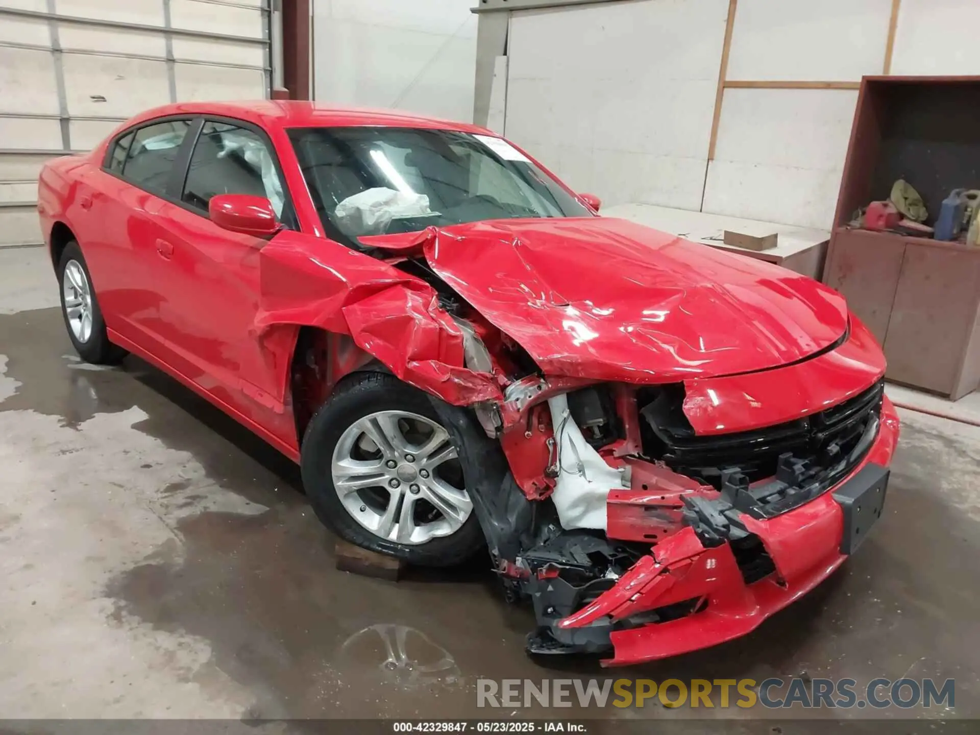 6 fotografías del automóvil dañado 2C3CDXBG7NH200885 DODGE CHARGER 2022