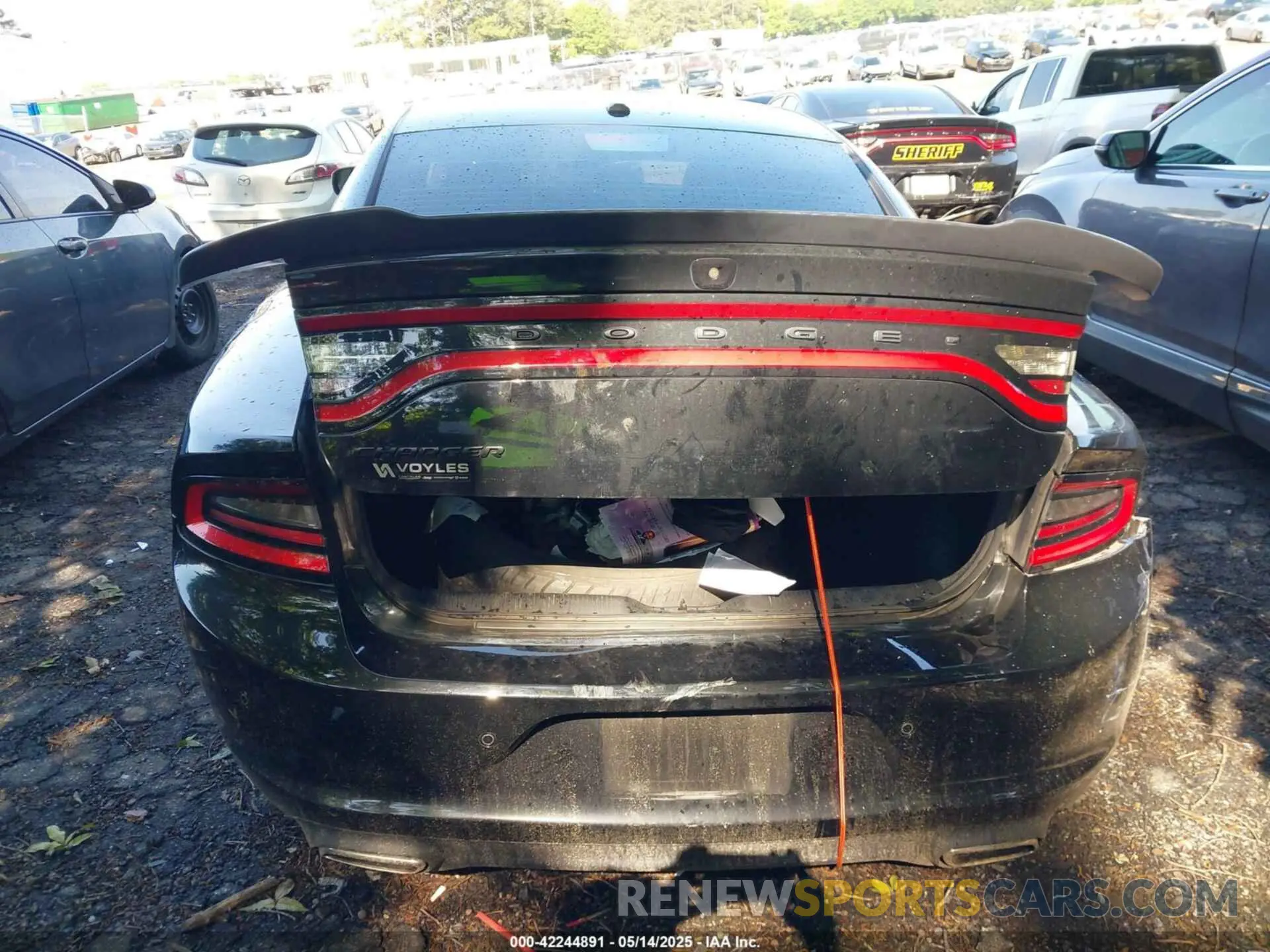 16 fotografías del automóvil dañado 2C3CDXBG7NH208548 DODGE CHARGER 2022