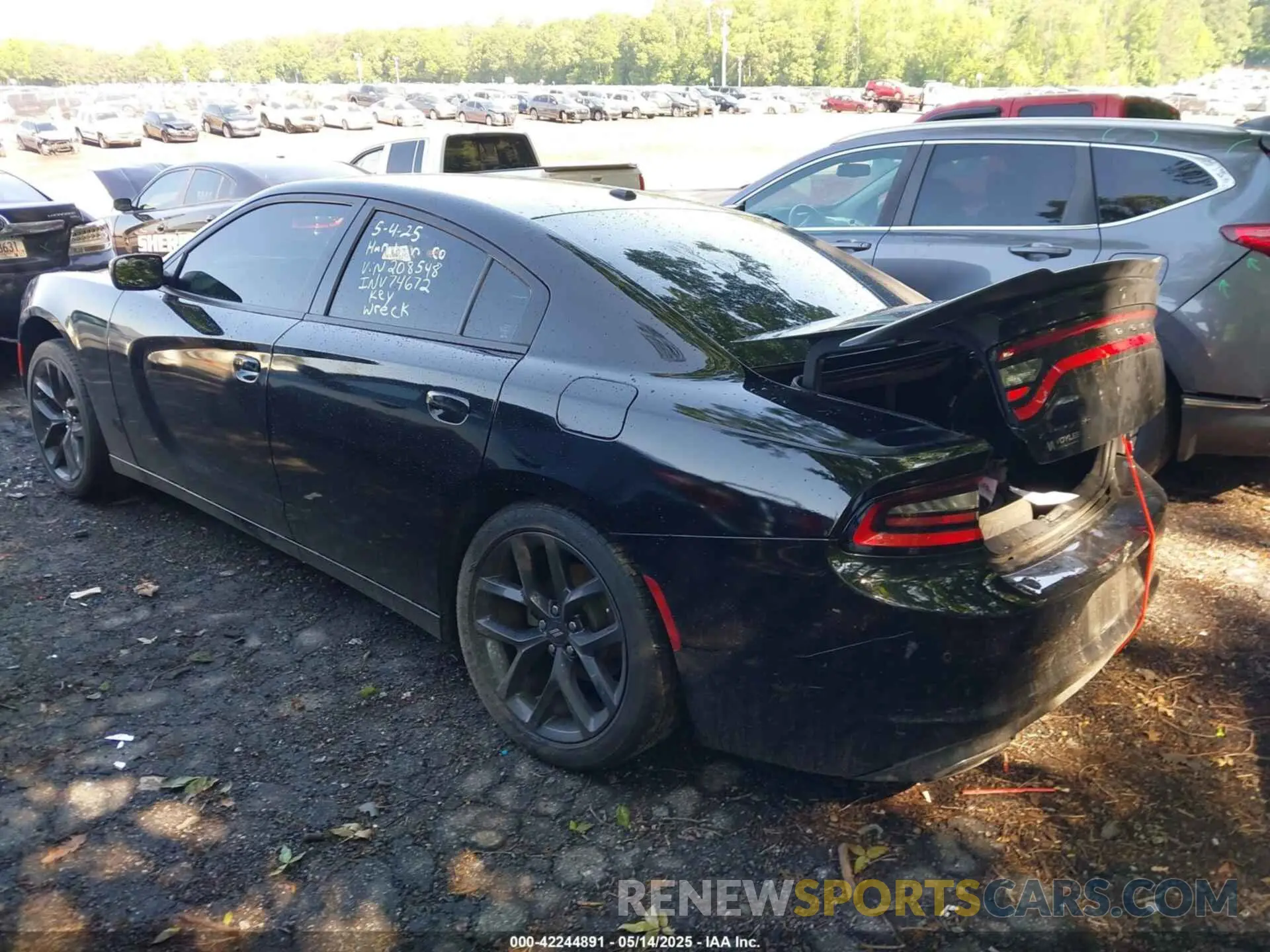 3 fotografías del automóvil dañado 2C3CDXBG7NH208548 DODGE CHARGER 2022
