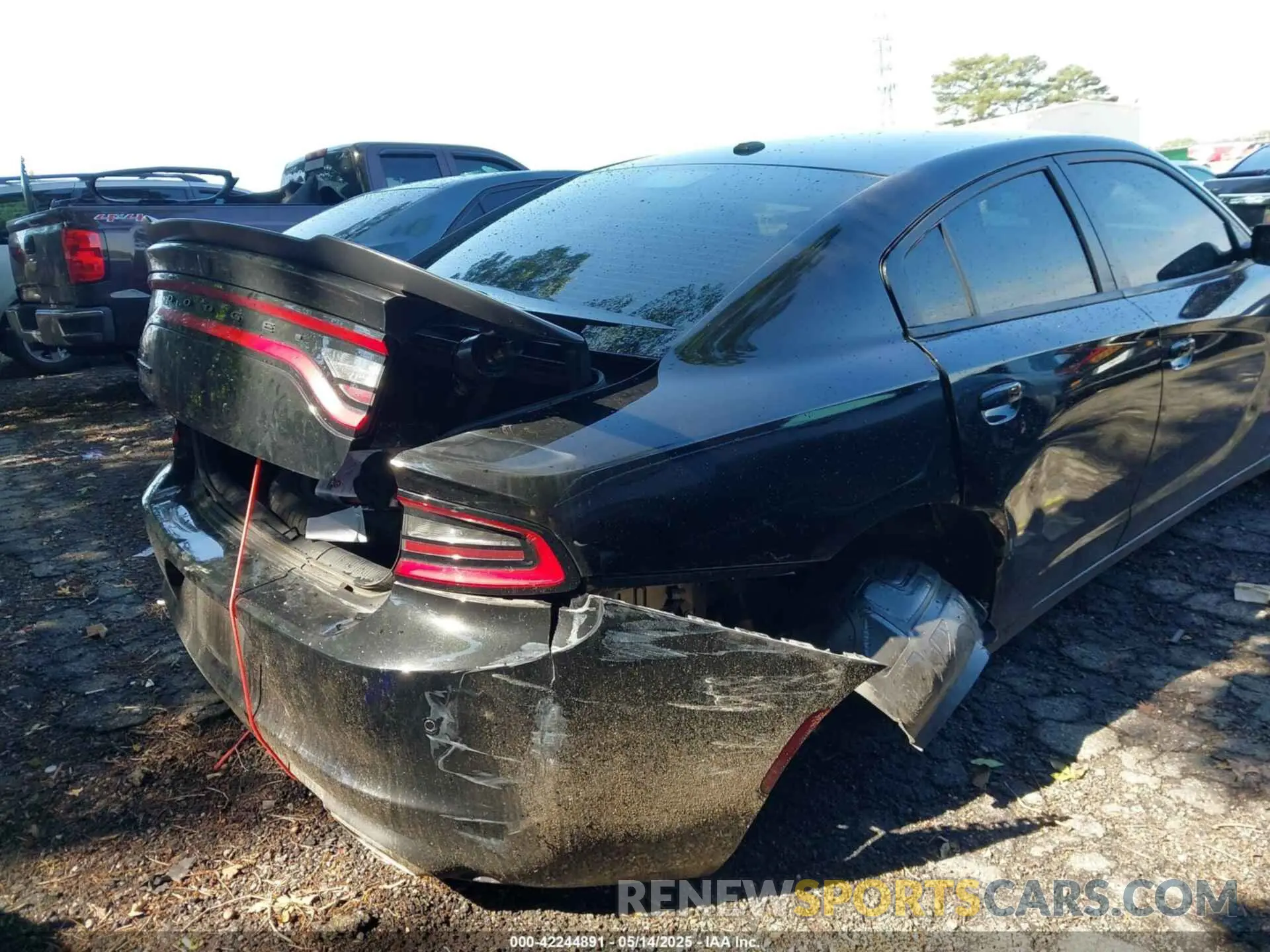 6 fotografías del automóvil dañado 2C3CDXBG7NH208548 DODGE CHARGER 2022