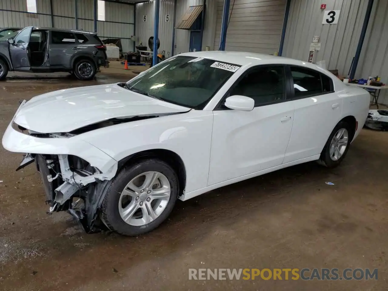 1 fotografías del automóvil dañado 2C3CDXBG7NH247754 DODGE CHARGER 2022