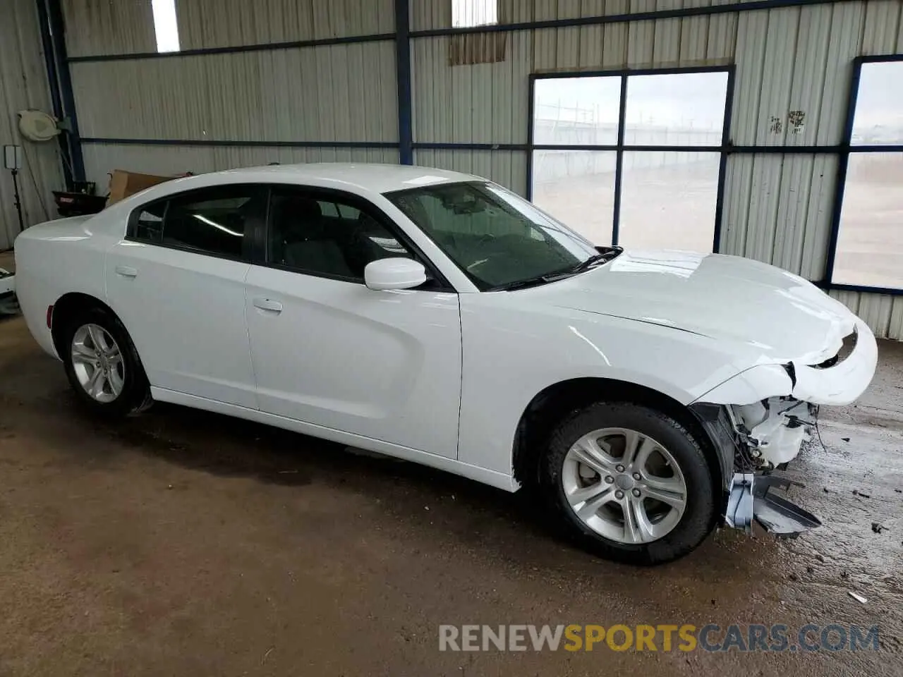 4 fotografías del automóvil dañado 2C3CDXBG7NH247754 DODGE CHARGER 2022