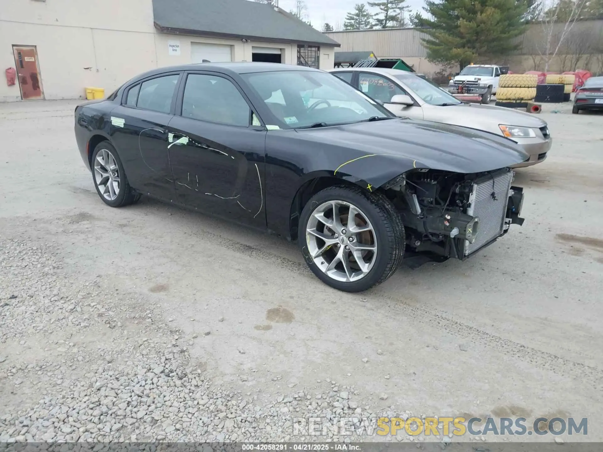 1 fotografías del automóvil dañado 2C3CDXBG7NH264585 DODGE CHARGER 2022