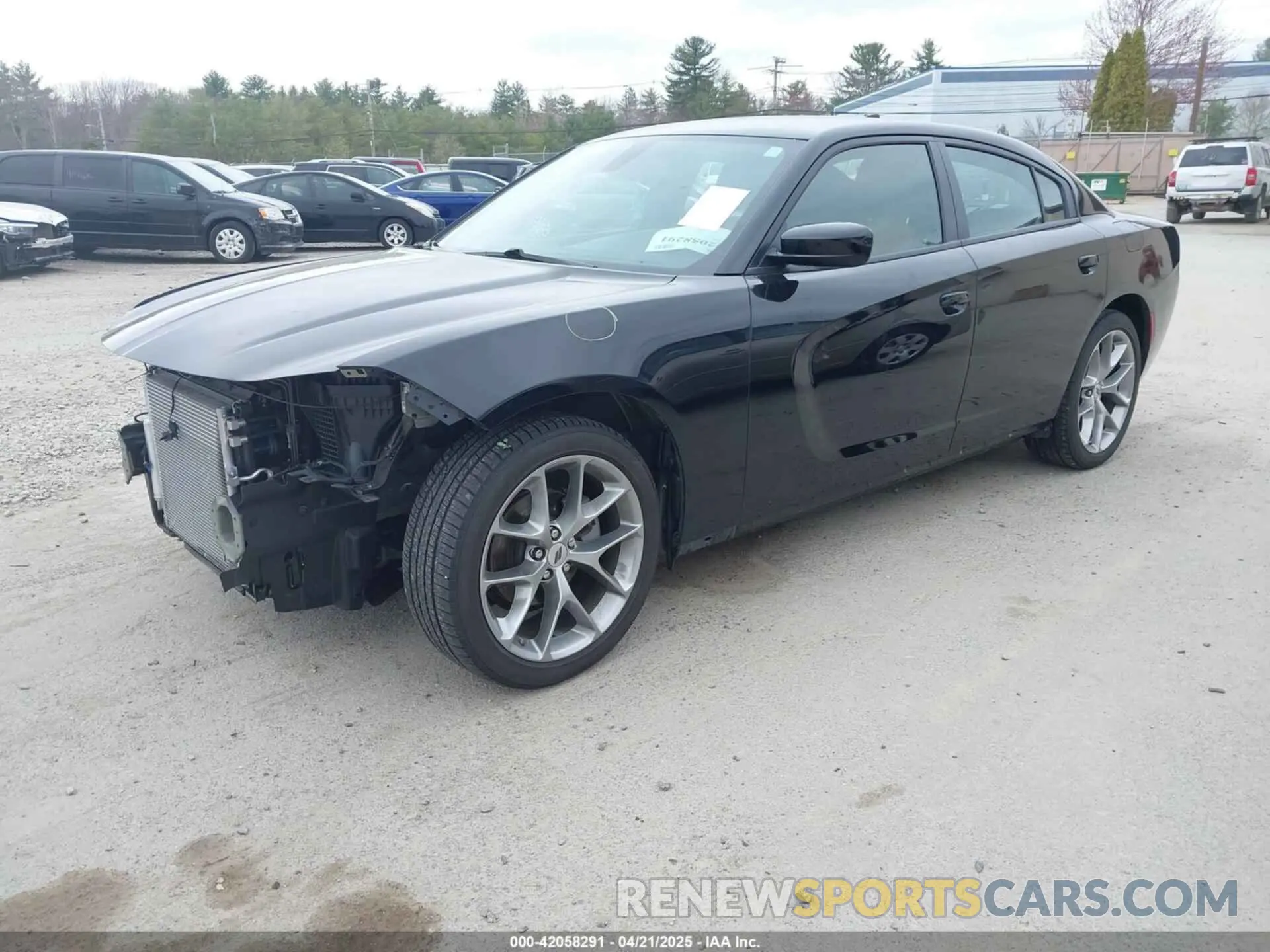 2 fotografías del automóvil dañado 2C3CDXBG7NH264585 DODGE CHARGER 2022