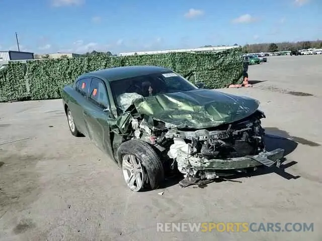 11 fotografías del automóvil dañado 2C3CDXBG8NH243843 DODGE CHARGER 2022