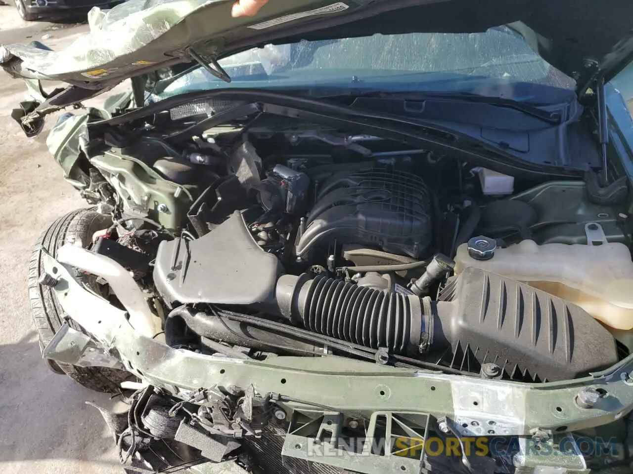 12 fotografías del automóvil dañado 2C3CDXBG8NH243843 DODGE CHARGER 2022