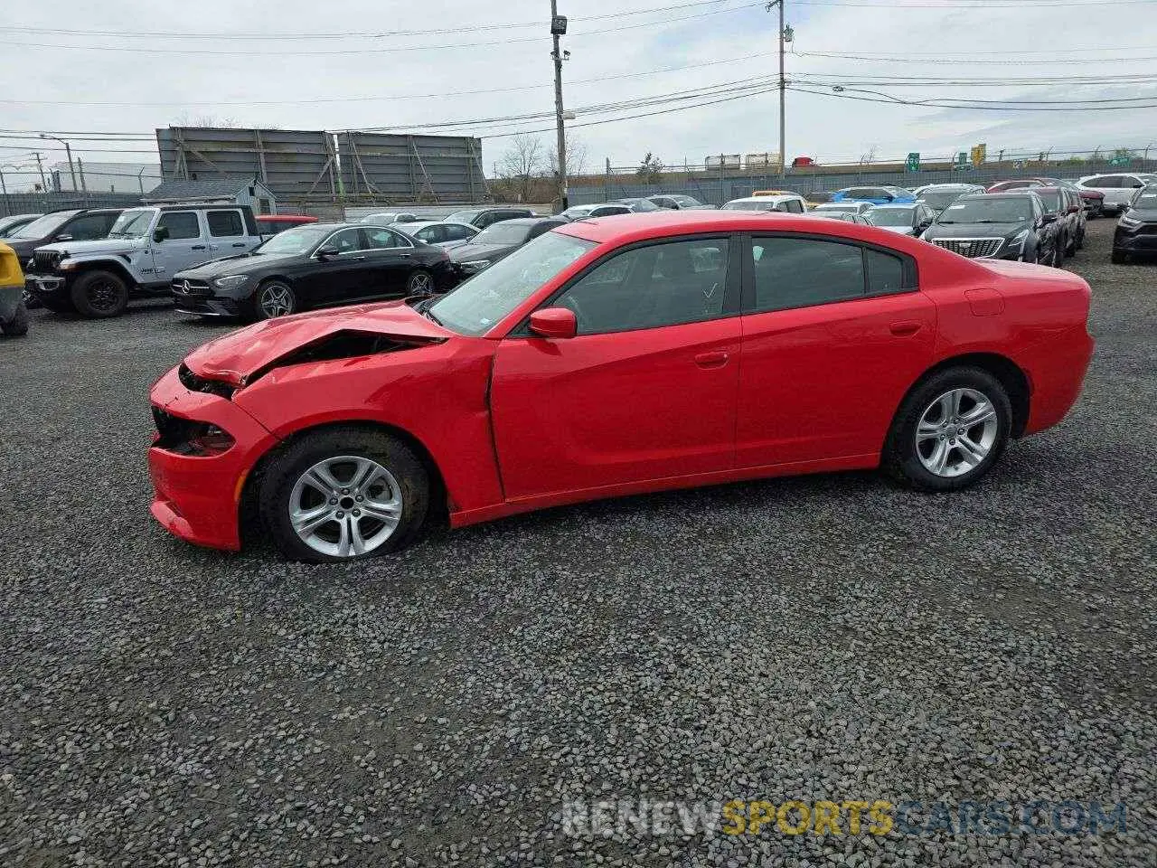 13 fotografías del automóvil dañado 2C3CDXBG9NH258951 DODGE CHARGER 2022
