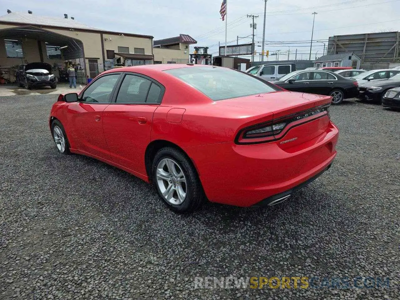 2 fotografías del automóvil dañado 2C3CDXBG9NH258951 DODGE CHARGER 2022