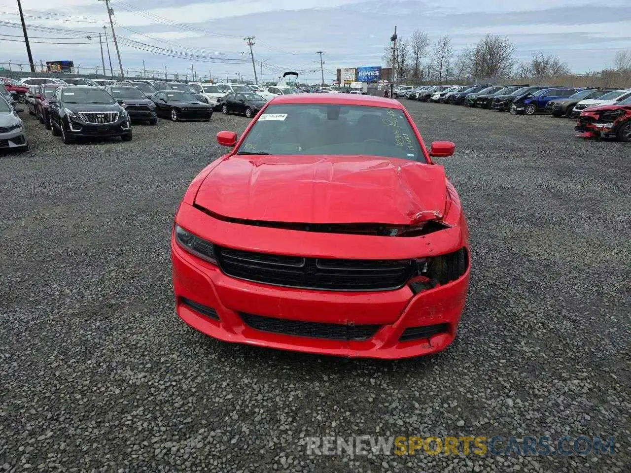 5 fotografías del automóvil dañado 2C3CDXBG9NH258951 DODGE CHARGER 2022