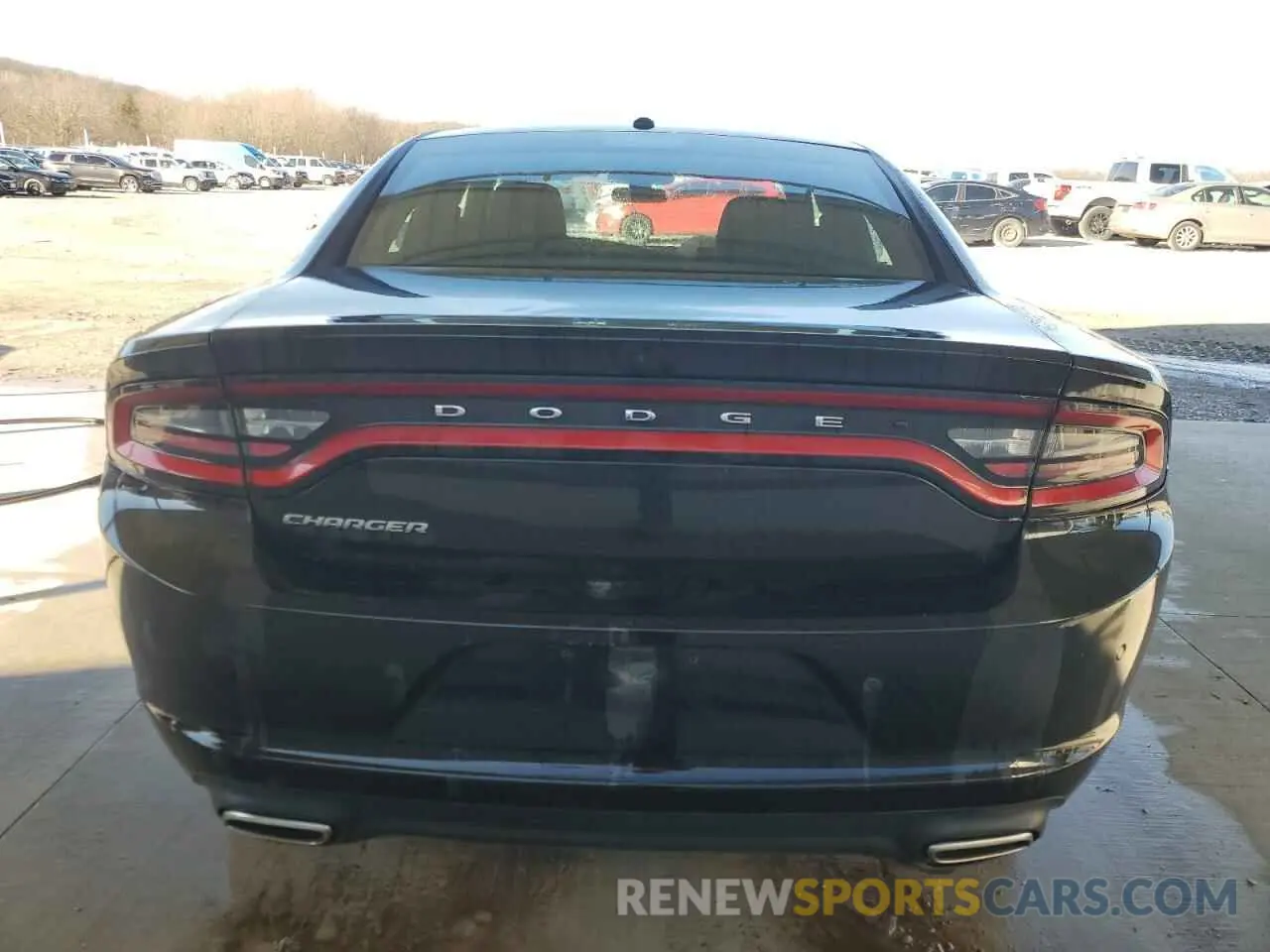 6 fotografías del automóvil dañado 2C3CDXBG9NH261574 DODGE CHARGER 2022
