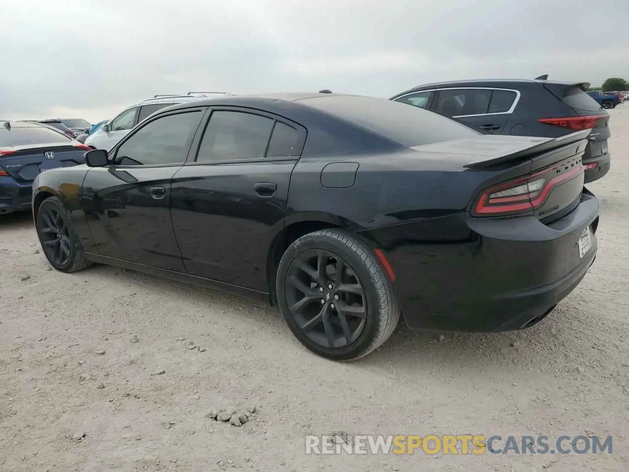 2 fotografías del automóvil dañado 2C3CDXBGXNH129908 DODGE CHARGER 2022