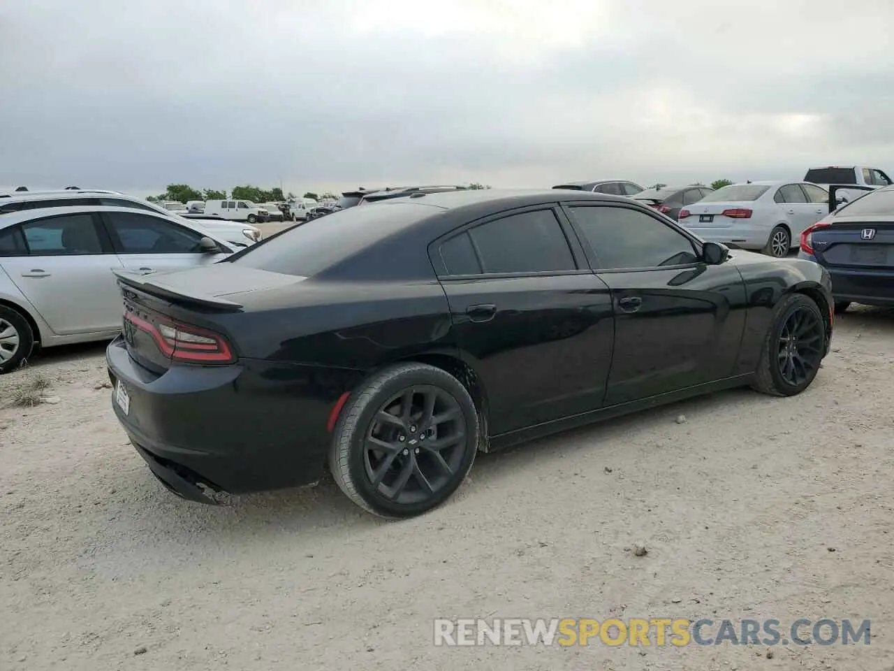 3 fotografías del automóvil dañado 2C3CDXBGXNH129908 DODGE CHARGER 2022