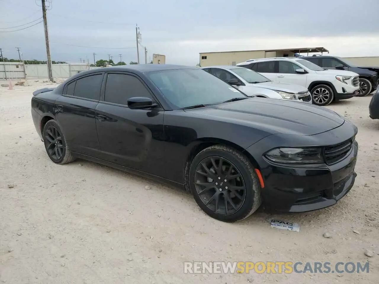 4 fotografías del automóvil dañado 2C3CDXBGXNH129908 DODGE CHARGER 2022