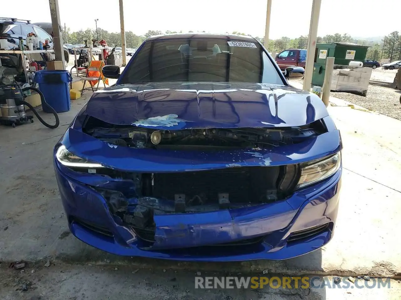 5 fotografías del automóvil dañado 2C3CDXBGXNH145185 DODGE CHARGER 2022