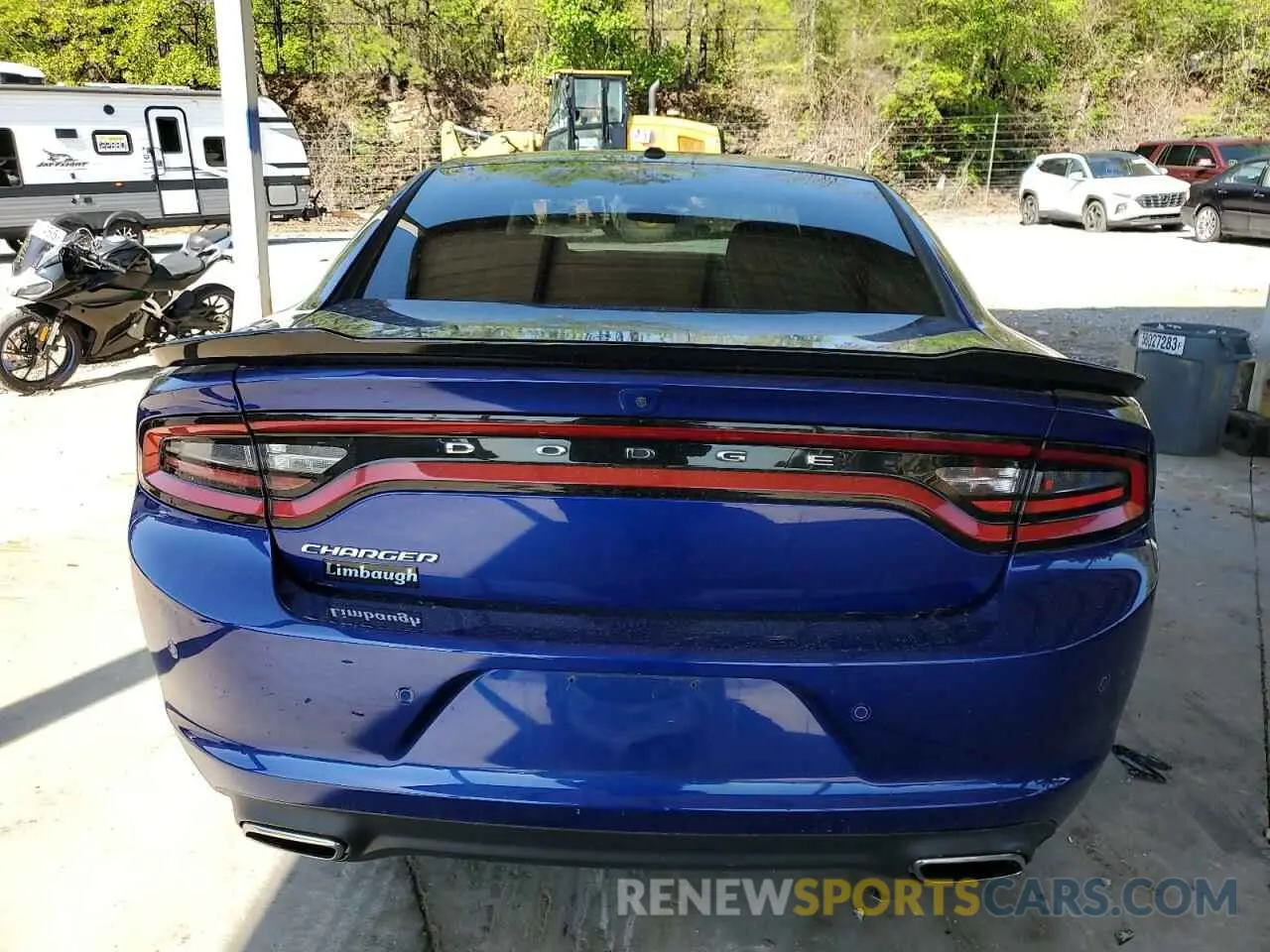 6 fotografías del automóvil dañado 2C3CDXBGXNH145185 DODGE CHARGER 2022
