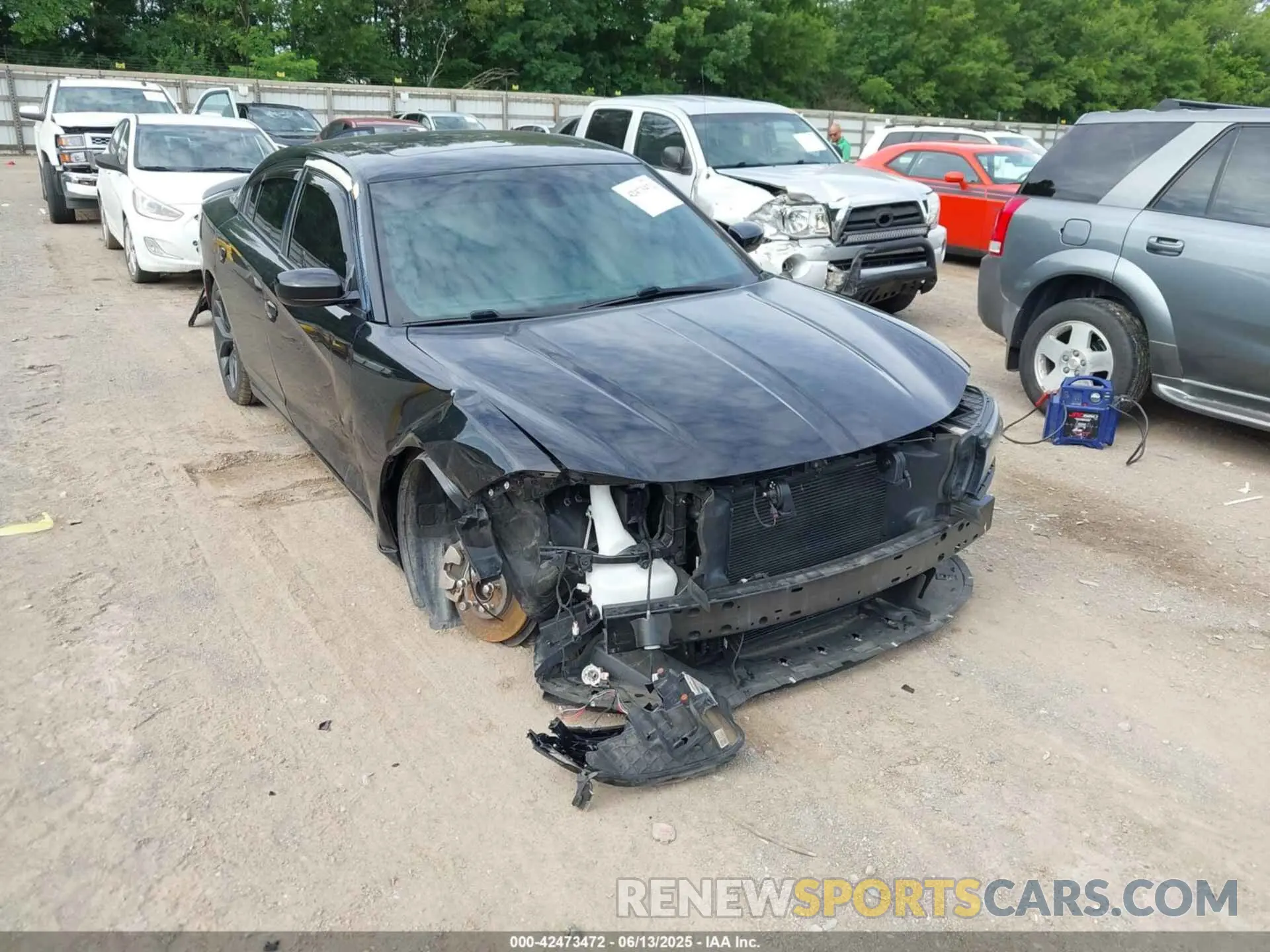 6 fotografías del automóvil dañado 2C3CDXBGXNH153531 DODGE CHARGER 2022