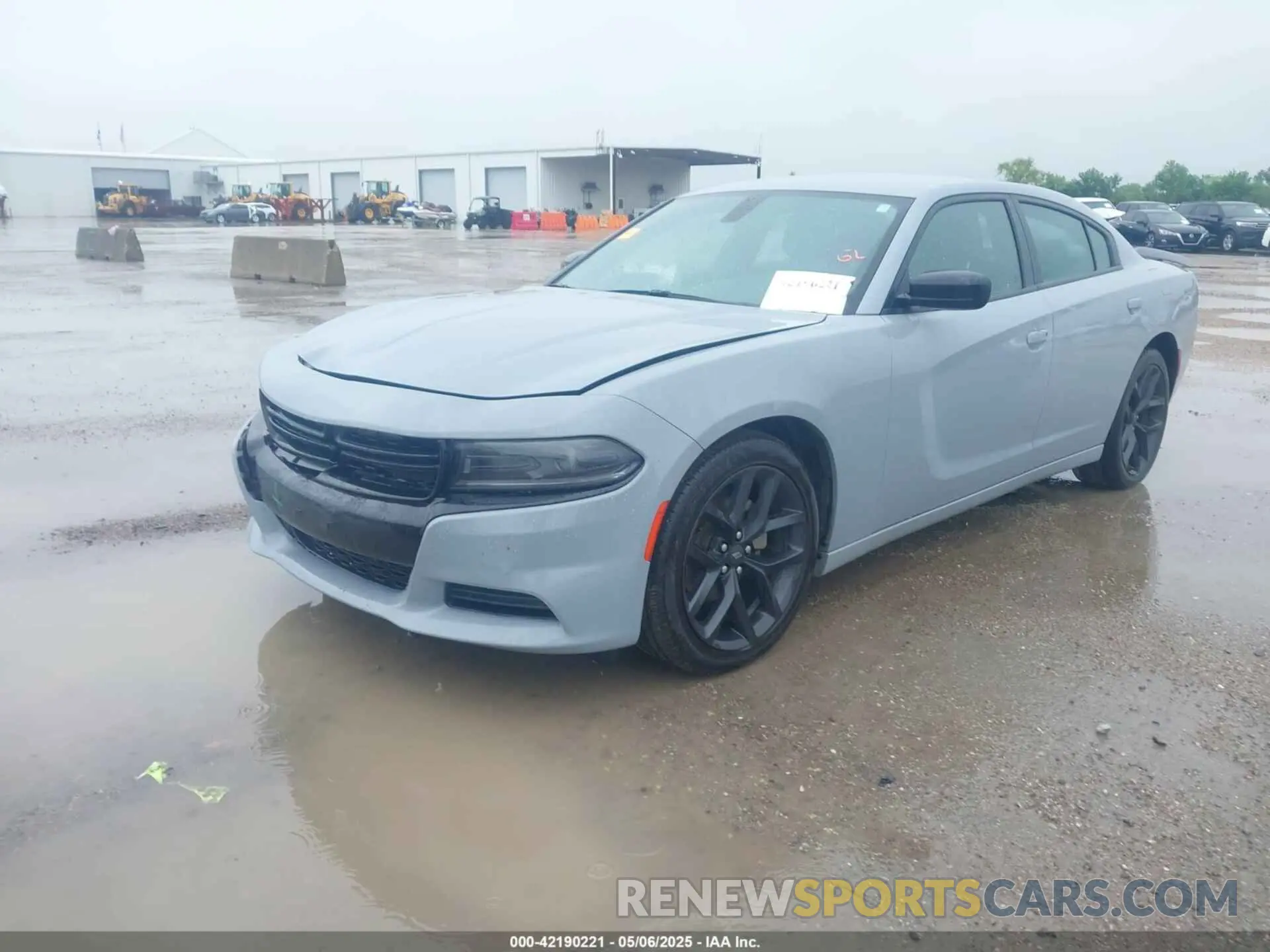 2 fotografías del automóvil dañado 2C3CDXBGXNH161743 DODGE CHARGER 2022