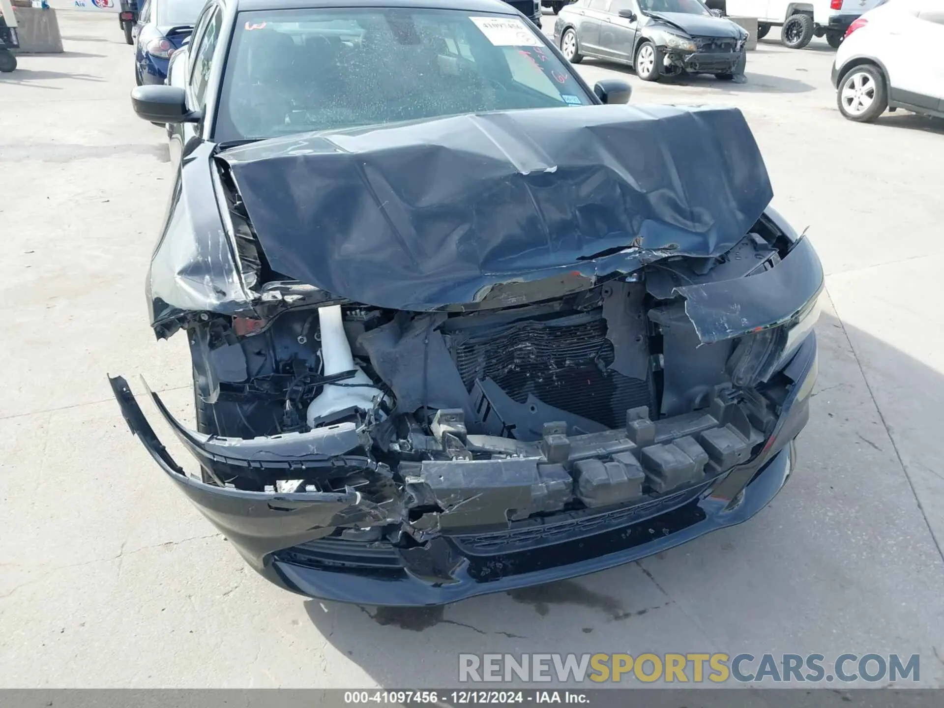 6 fotografías del automóvil dañado 2C3CDXBGXNH189316 DODGE CHARGER 2022