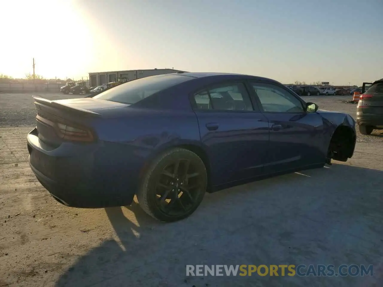 3 fotografías del automóvil dañado 2C3CDXBGXNH205983 DODGE CHARGER 2022