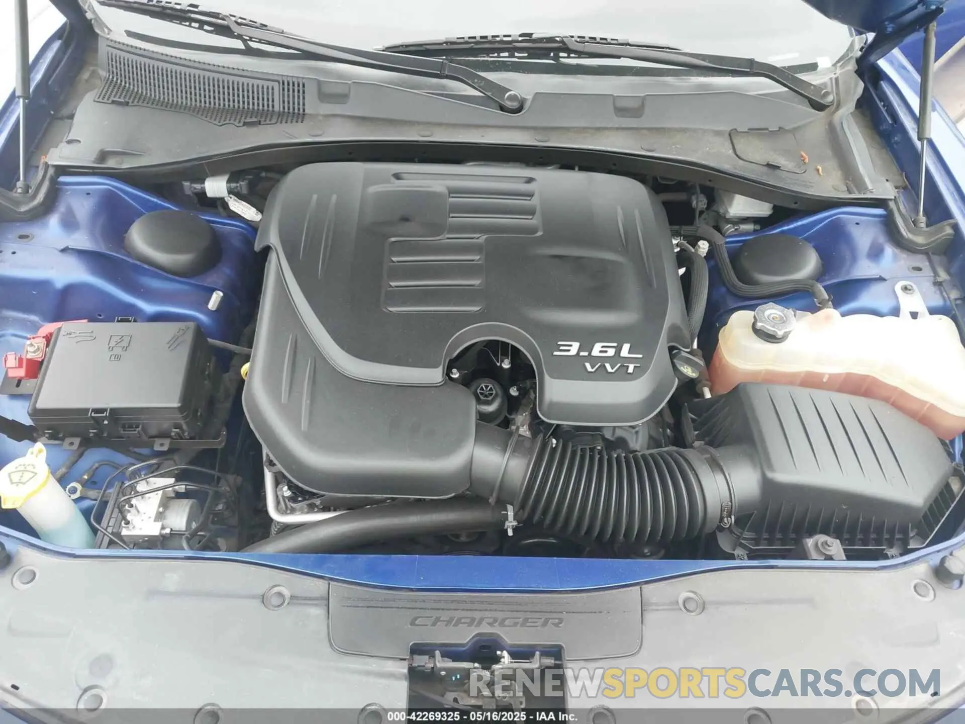 10 fotografías del automóvil dañado 2C3CDXBGXNH231127 DODGE CHARGER 2022