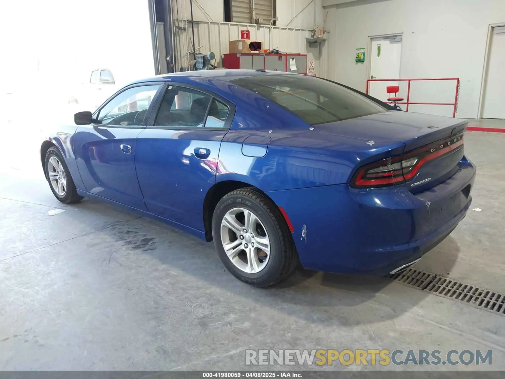 3 fotografías del automóvil dañado 2C3CDXBGXNH231158 DODGE CHARGER 2022