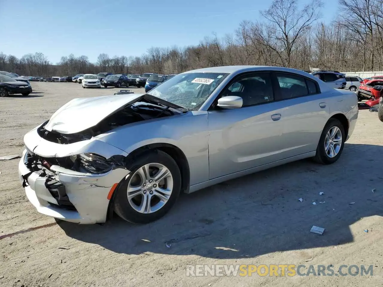 1 fotografías del automóvil dañado 2C3CDXBGXNH239406 DODGE CHARGER 2022