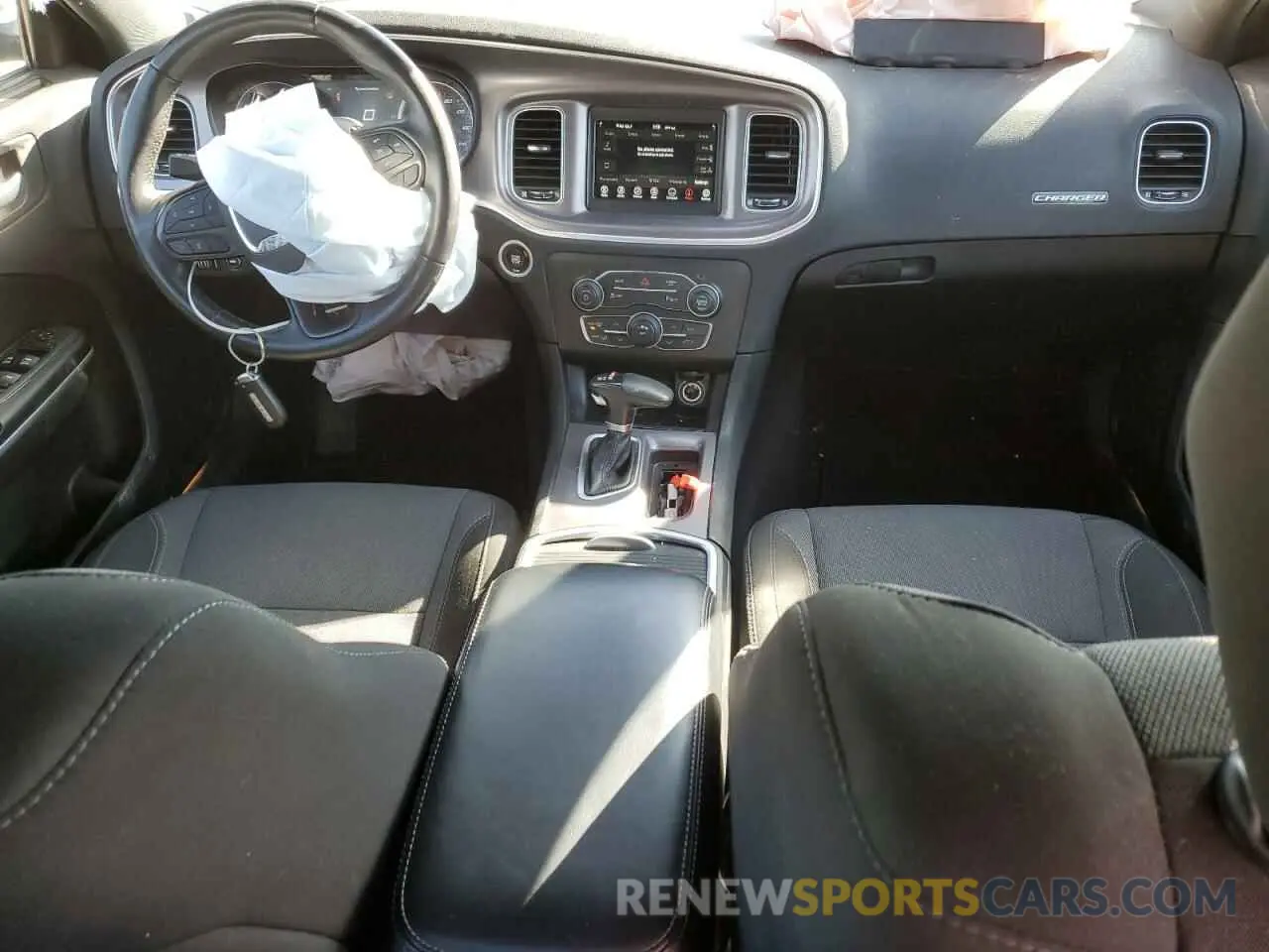 8 fotografías del automóvil dañado 2C3CDXBGXNH239406 DODGE CHARGER 2022
