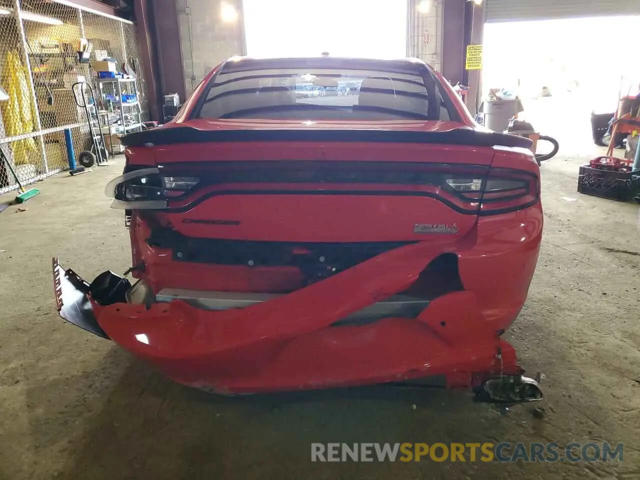 6 fotografías del automóvil dañado 2C3CDXBGXNH262068 DODGE CHARGER 2022
