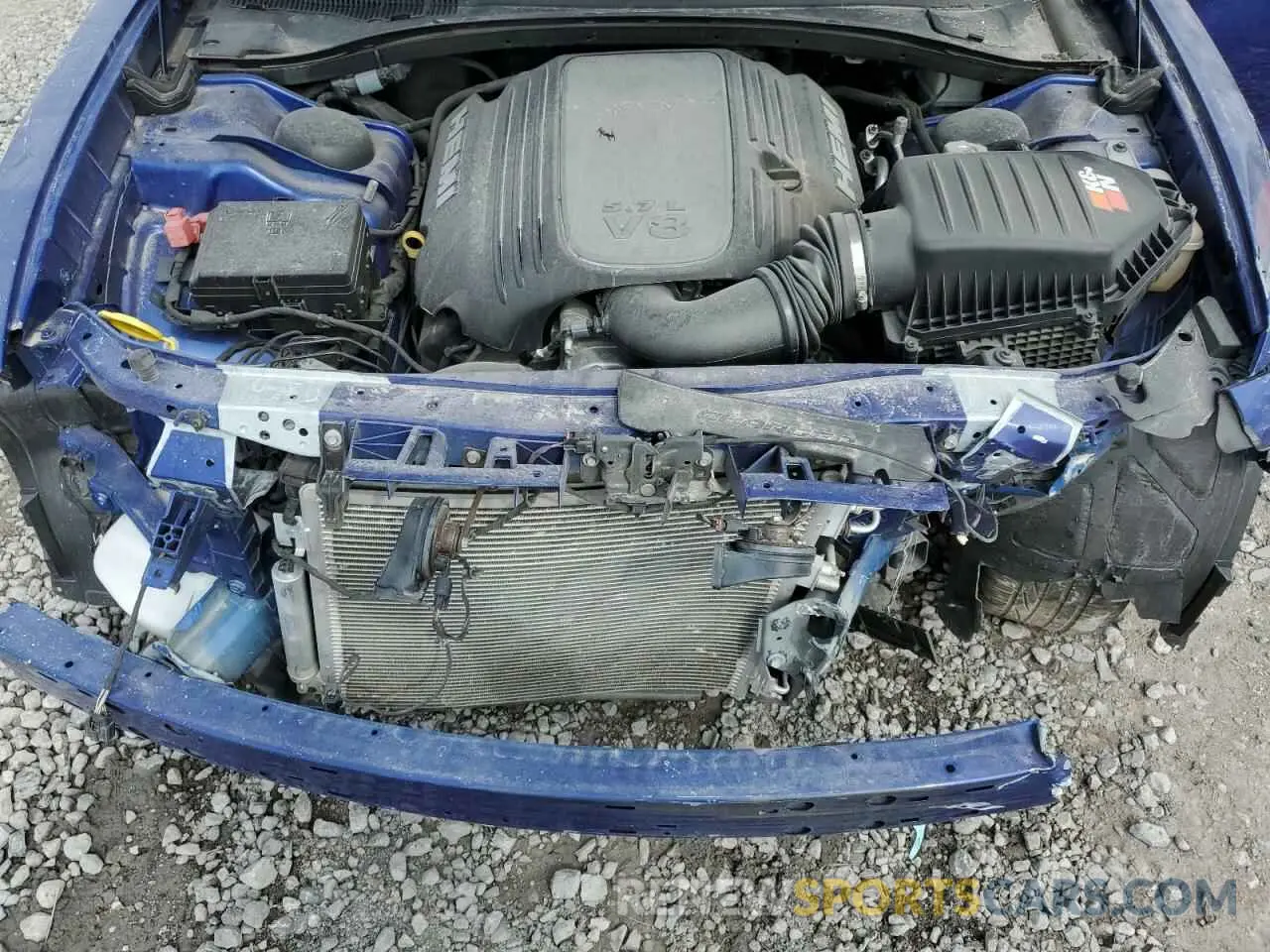 11 fotografías del automóvil dañado 2C3CDXCT1NH115200 DODGE CHARGER 2022